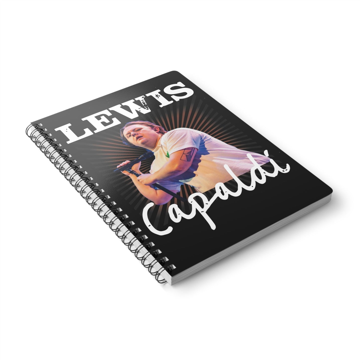 Lewis Capaldi Softcover Notebook - A5 Wire-Bound