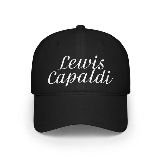 Lewis Capaldi Low Profile Baseball Hat - Writing