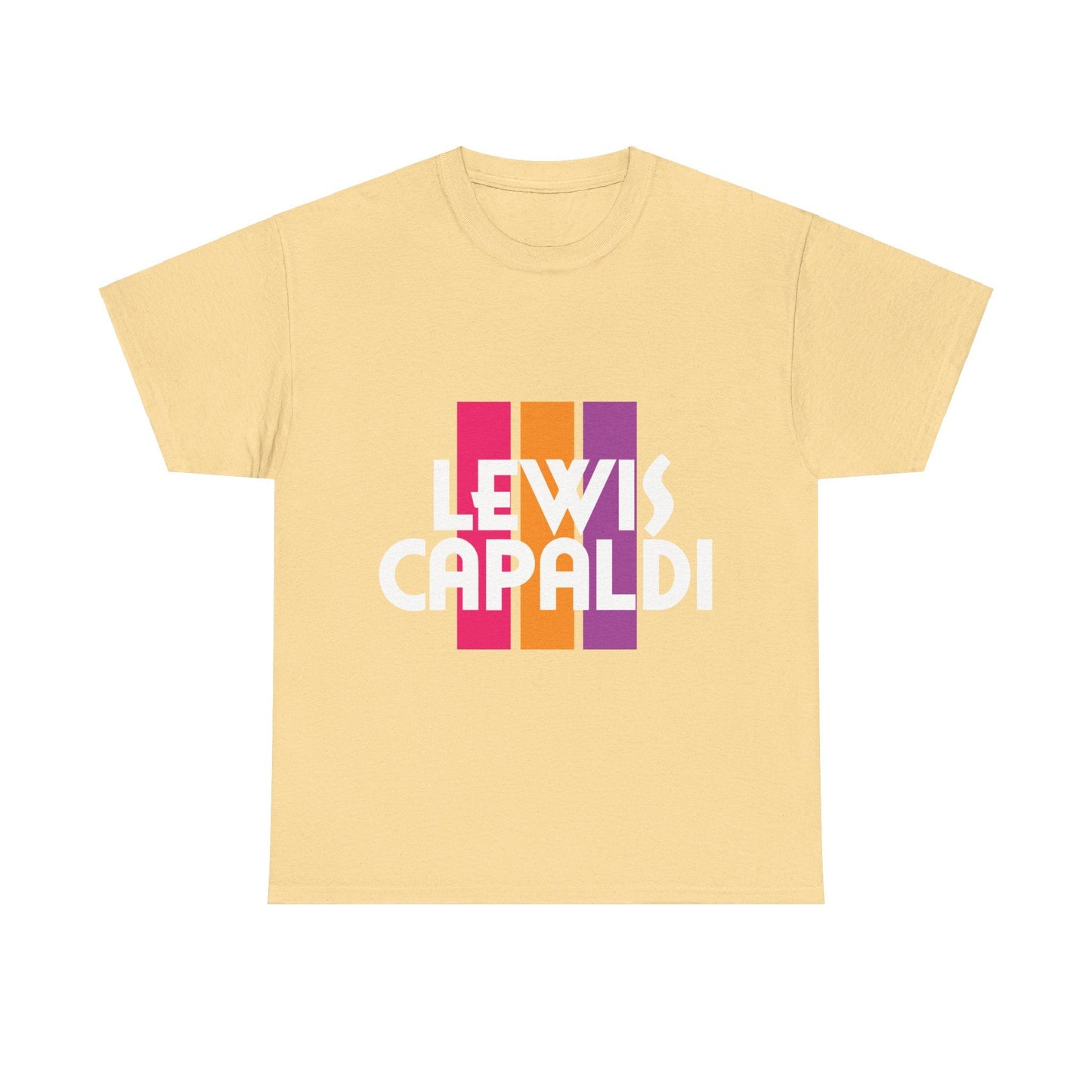 Lewis Capaldi Unisex Heavy Cotton Tee - Writing