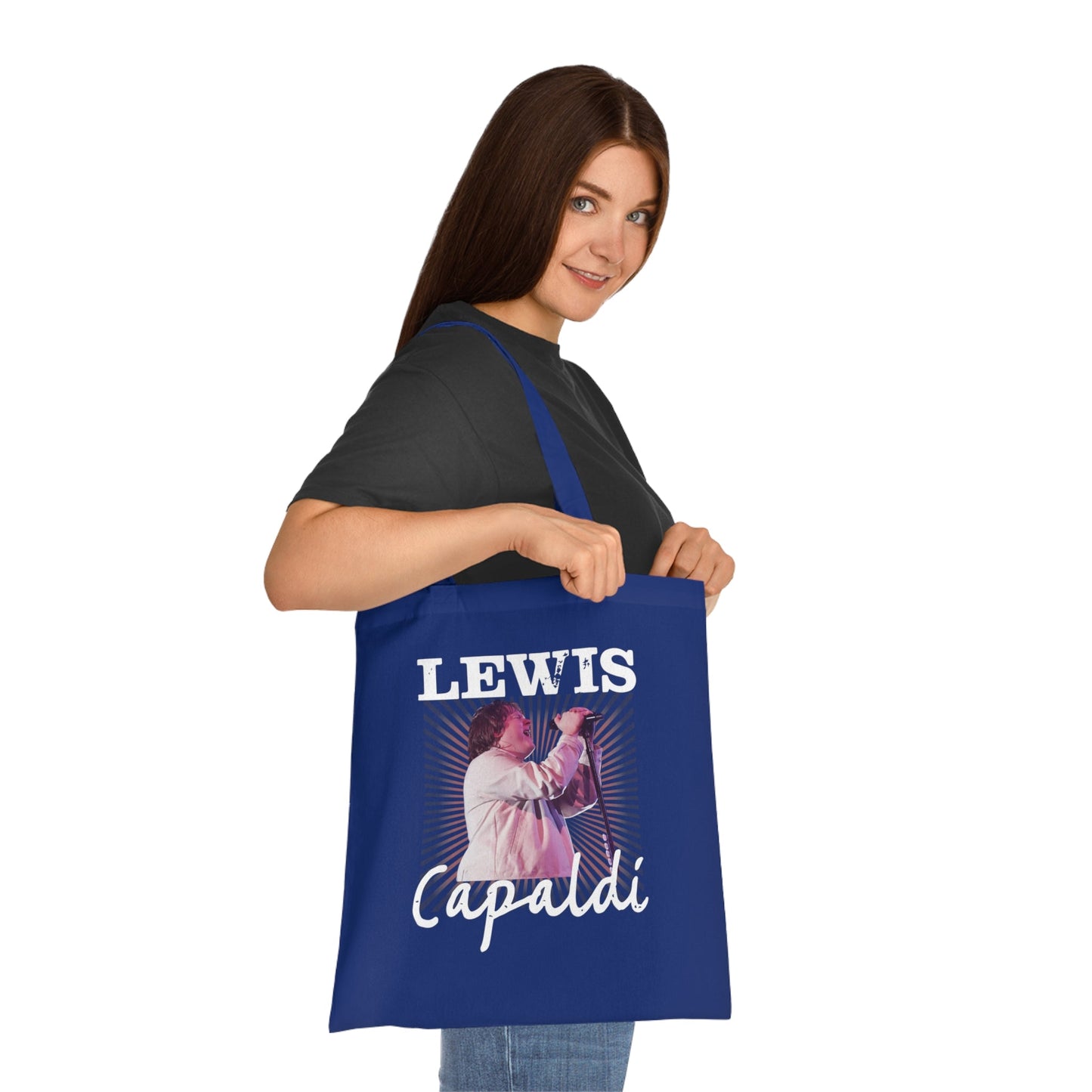 Lewis Capaldi Cotton Tote Bag - Graphic