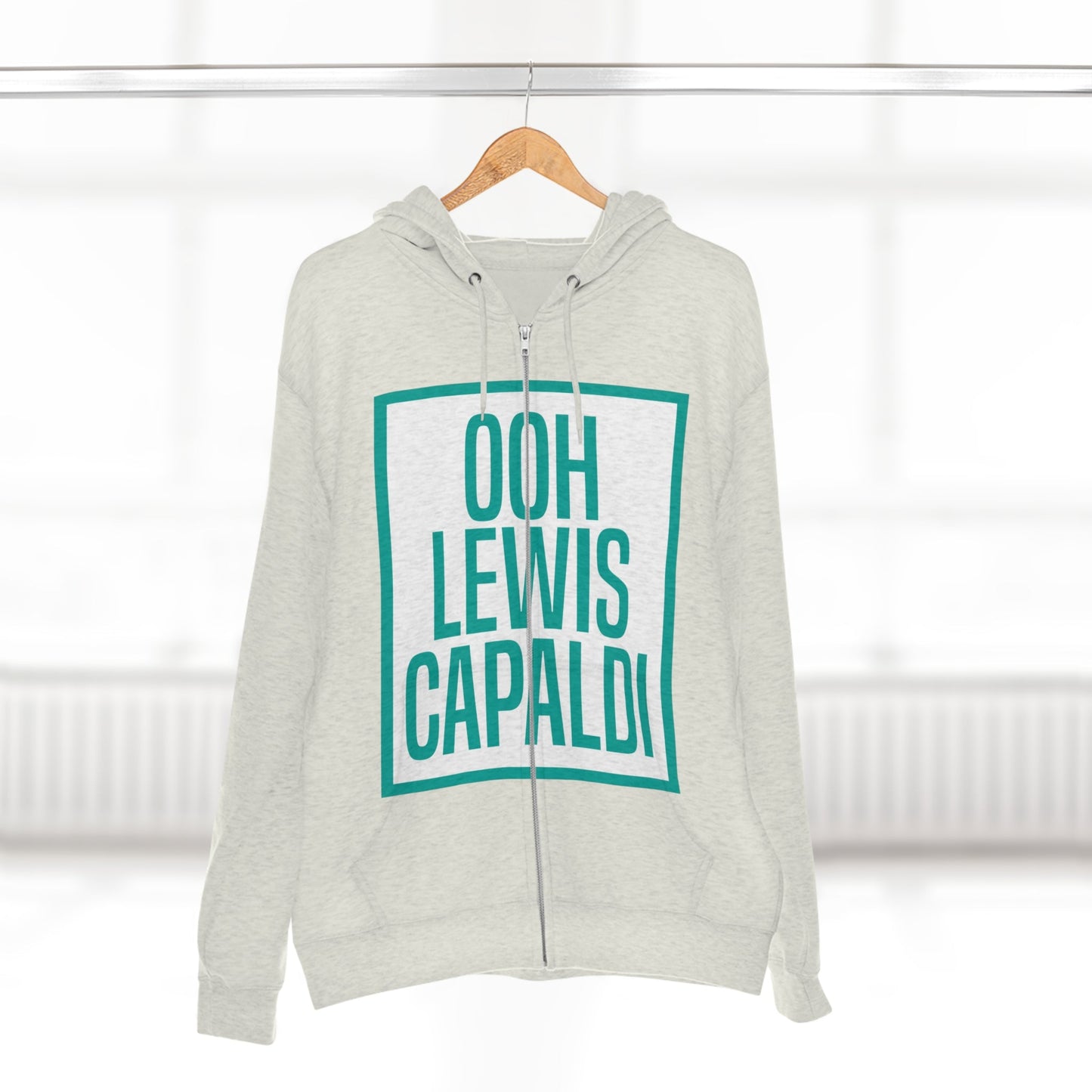 Lewis Capaldi Unisex Zip Hoodie - Ooh Lewis Capaldi