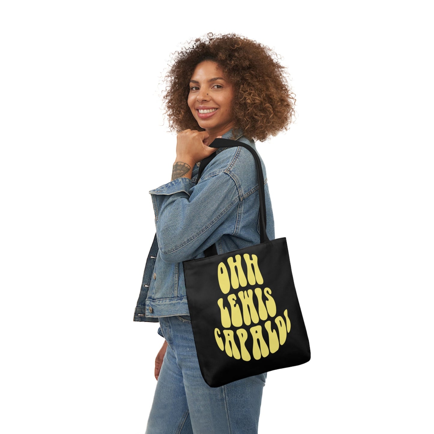 Lewis Capaldi Canvas Tote Bag - Ooh Lewis Capaldi