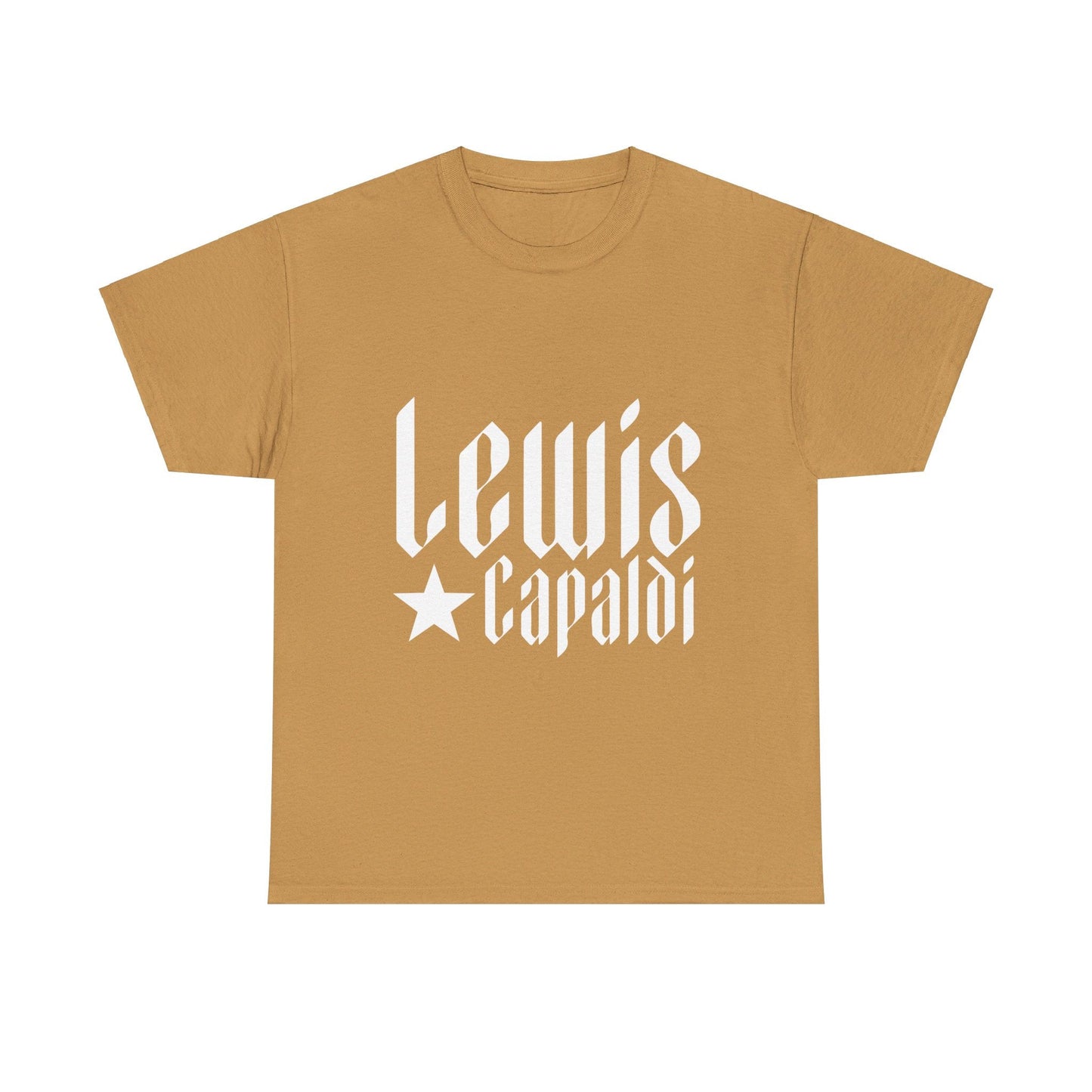 Lewis Capaldi Unisex Heavy Cotton Tee - Writing