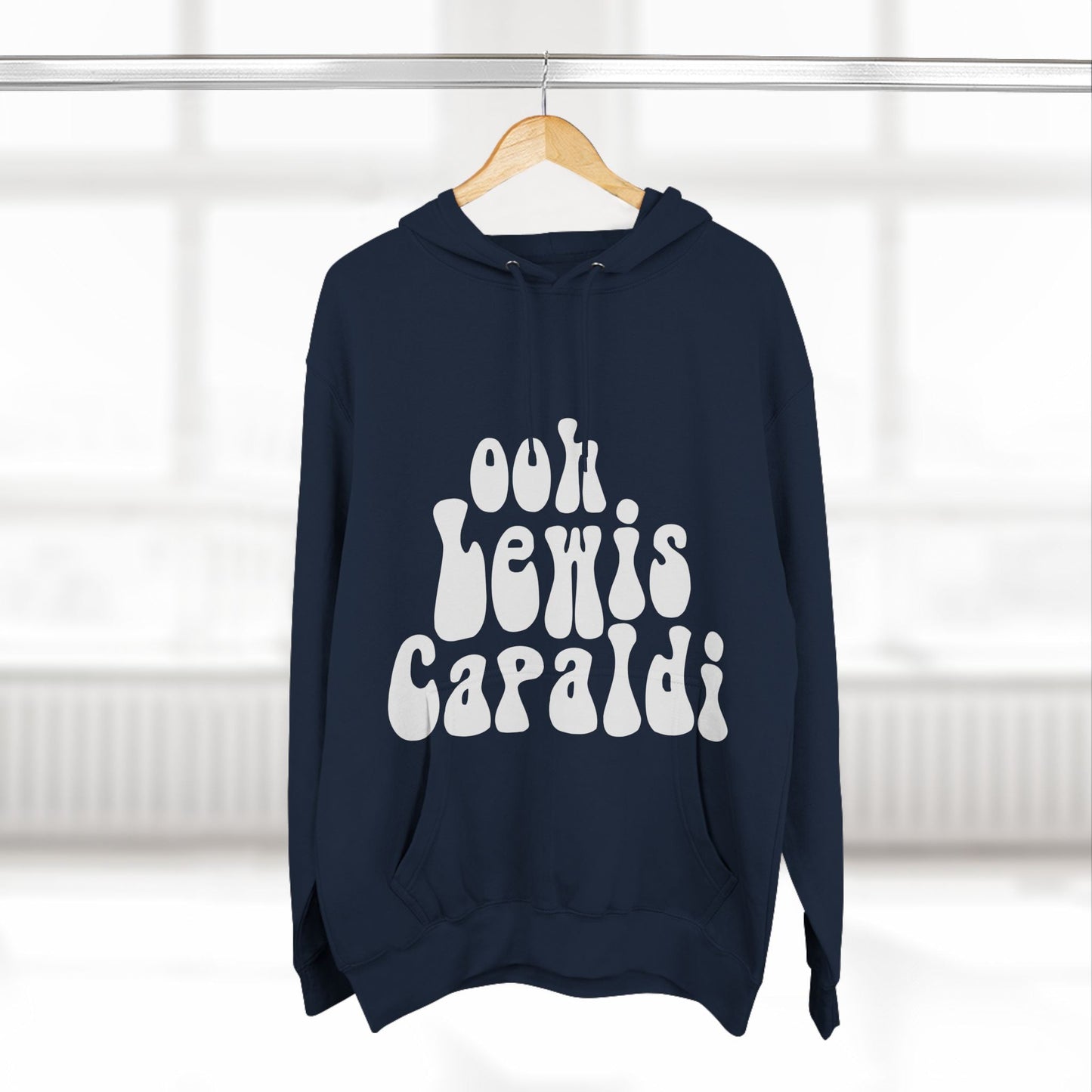 Lewis Capaldi Three-Panel Fleece Hoodie - Ooh Lewis Capaldi