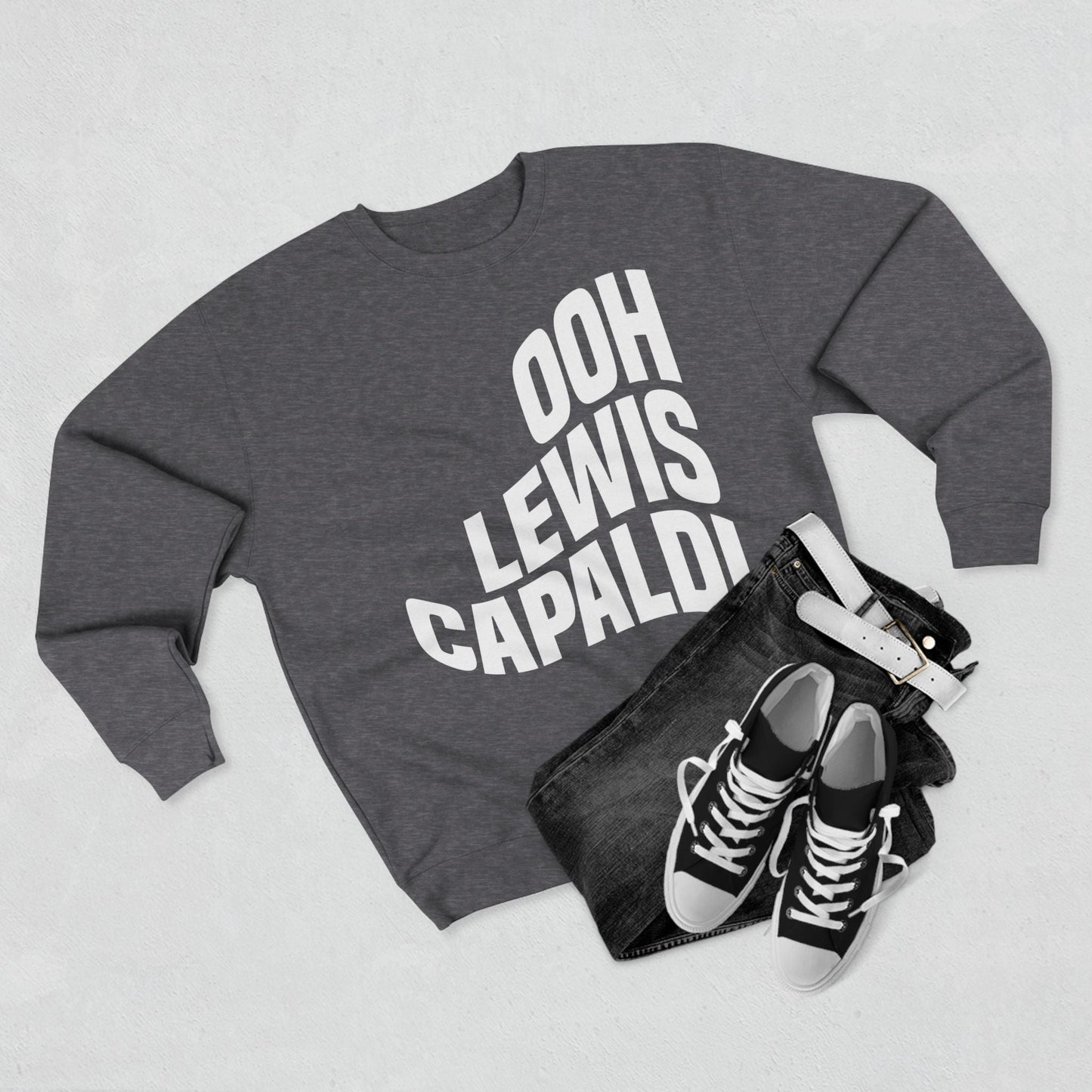 Lewis Capaldi Unisex Crewneck Sweatshirt - Ooh Lewis Capaldi