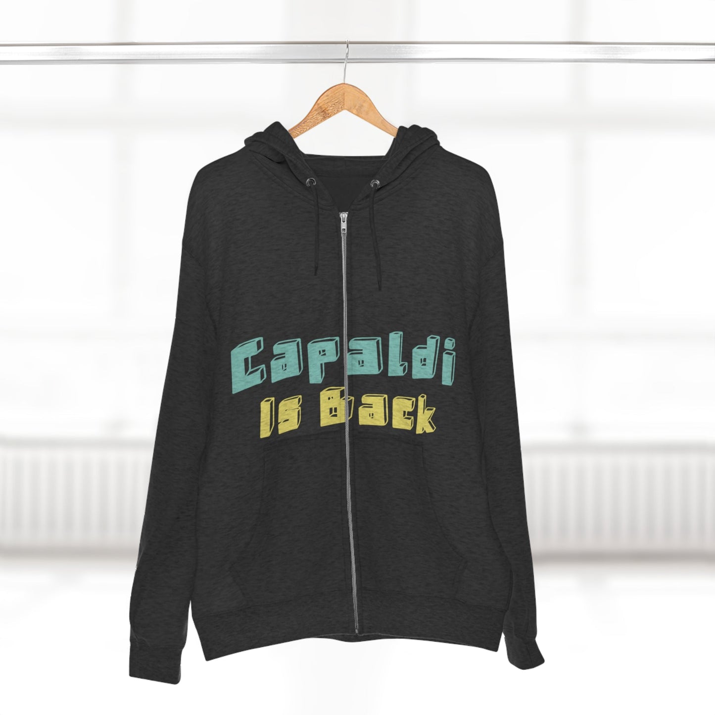 Lewis Capaldi Unisex Zip Hoodie - Capaldi is back