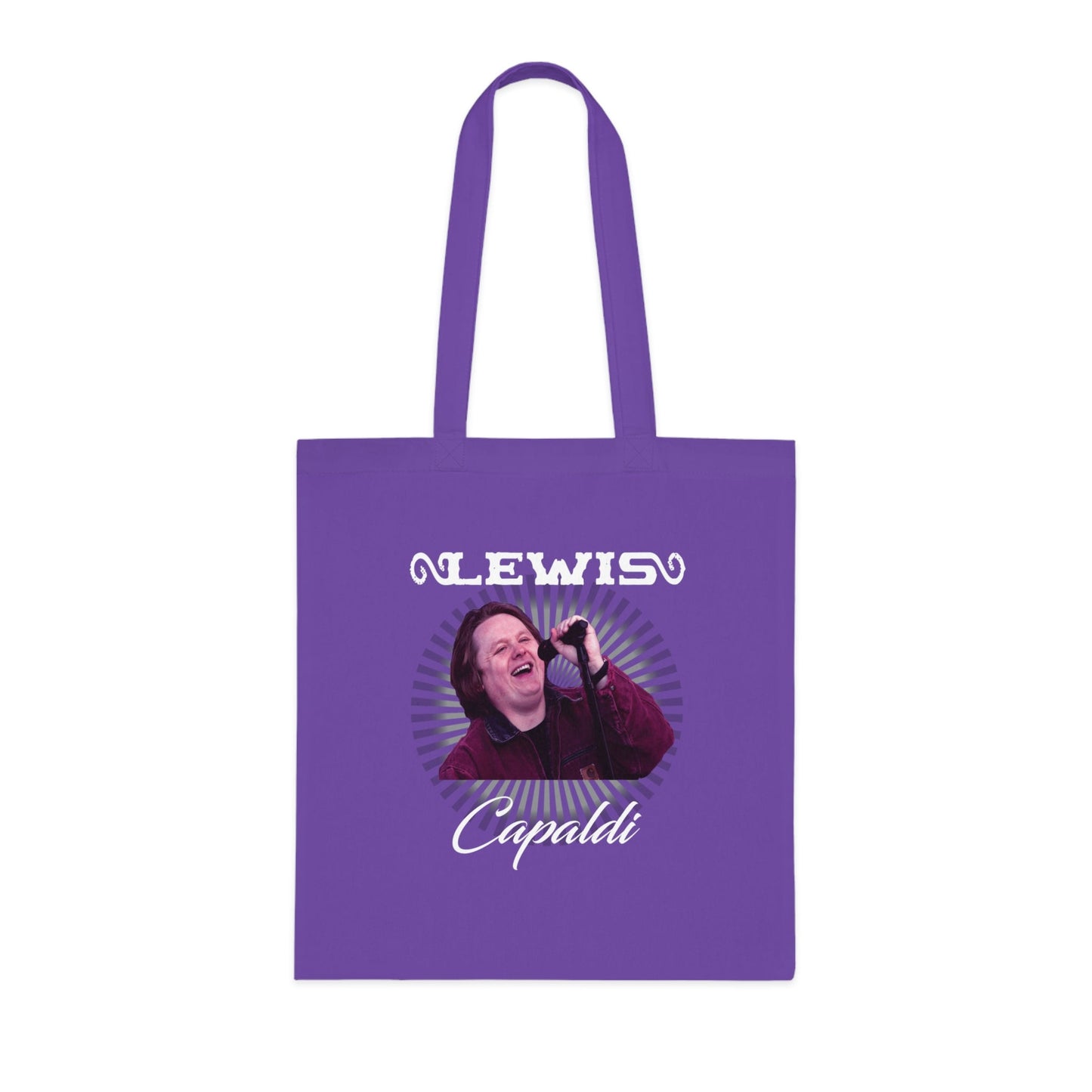 Lewis Capaldi Cotton Tote Bag - Graphic