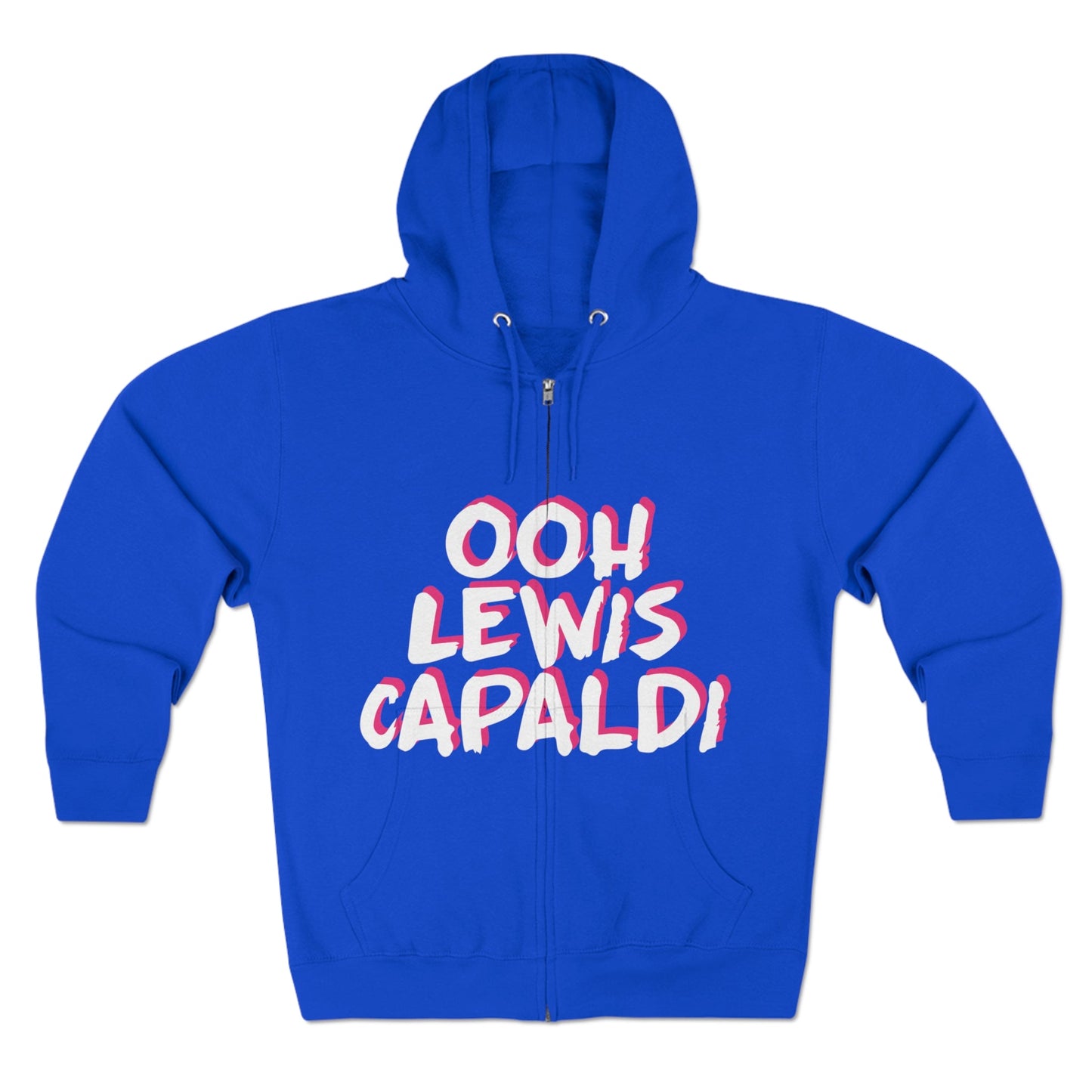 Lewis Capaldi Unisex Zip Hoodie - Ooh Lewis Capaldi