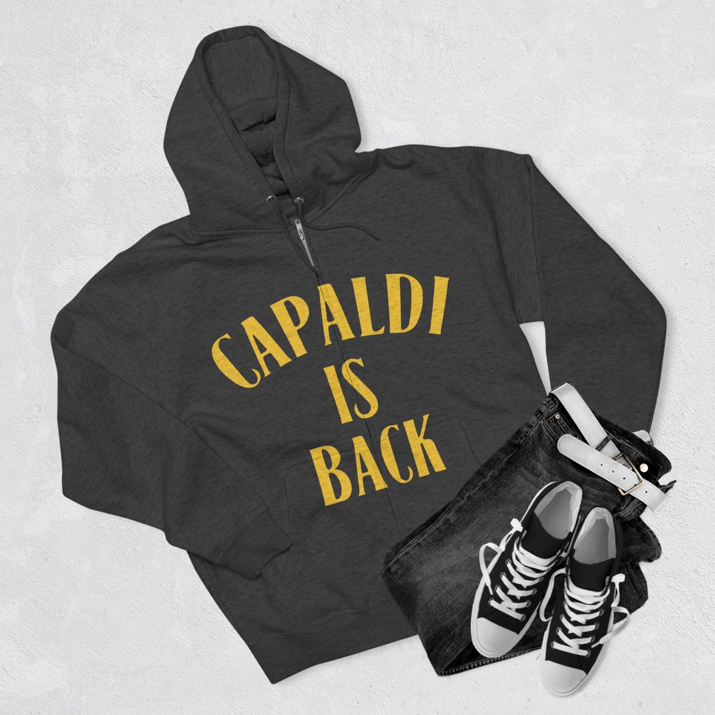 Lewis Capaldi Unisex Zip Hoodie - Capaldi is back