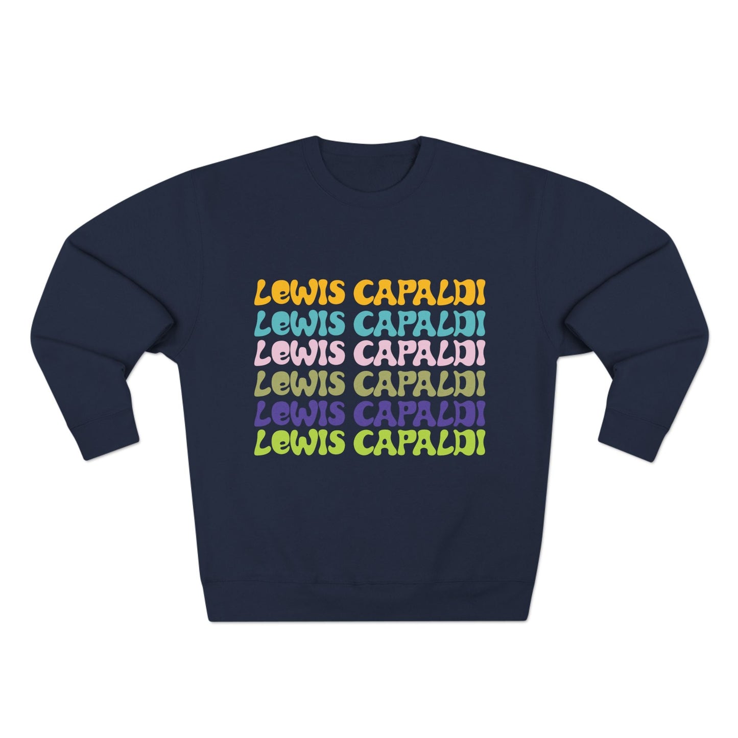 Lewis Capaldi Unisex Crewneck Sweatshirt - Writing