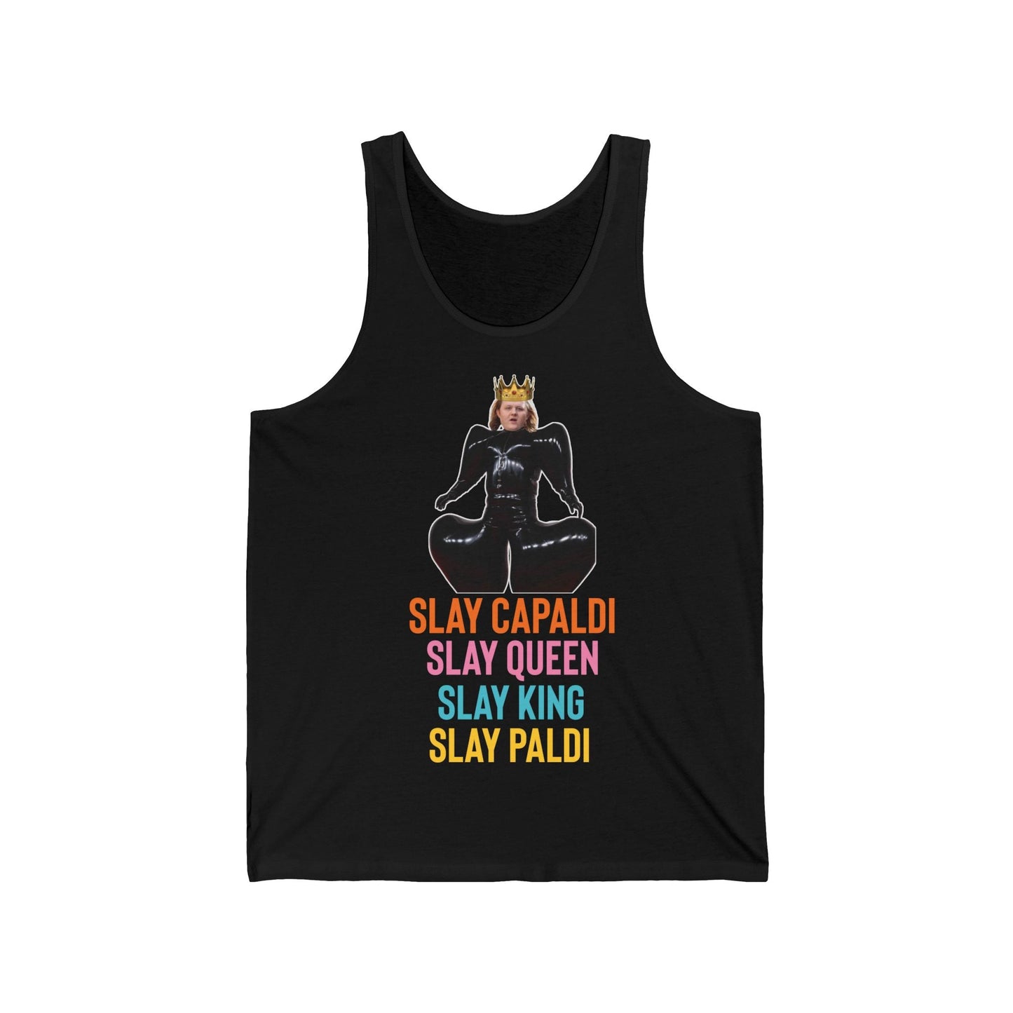 Lewis Capaldi Unisex Jersey Tank Top - Slay Capaldi