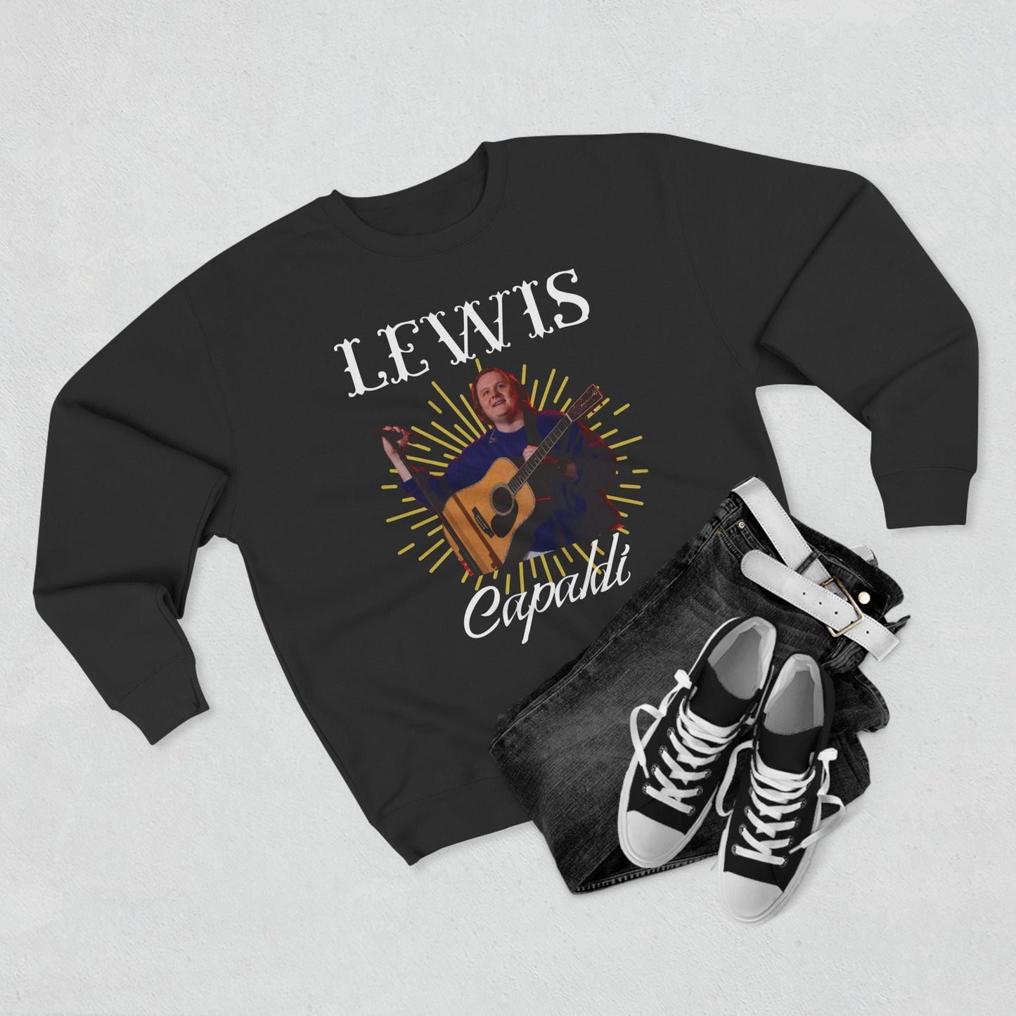 Lewis Capaldi Unisex Crewneck Sweatshirt - Graphic