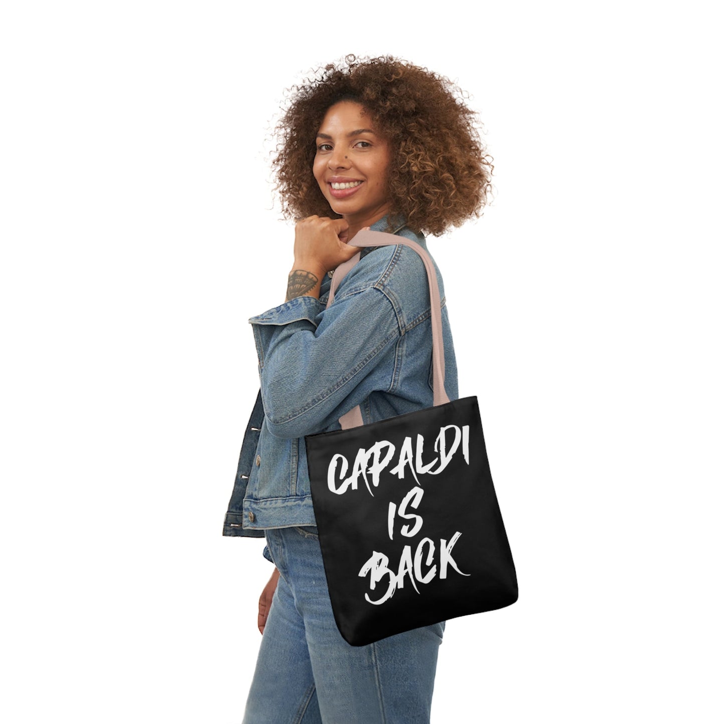 Lewis Capaldi Canvas Tote Bag - Capaldi is  back