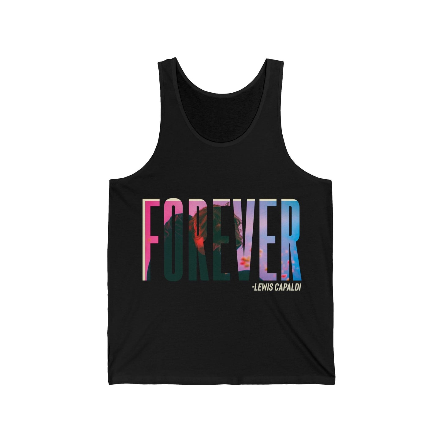 Lewis Capaldi Unisex Jersey Tank Top - Forever