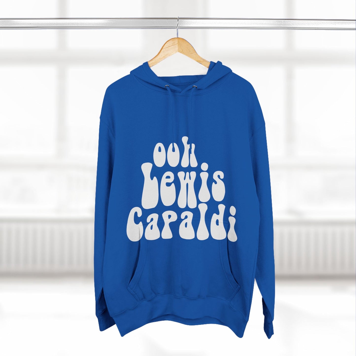 Lewis Capaldi Three-Panel Fleece Hoodie - Ooh Lewis Capaldi