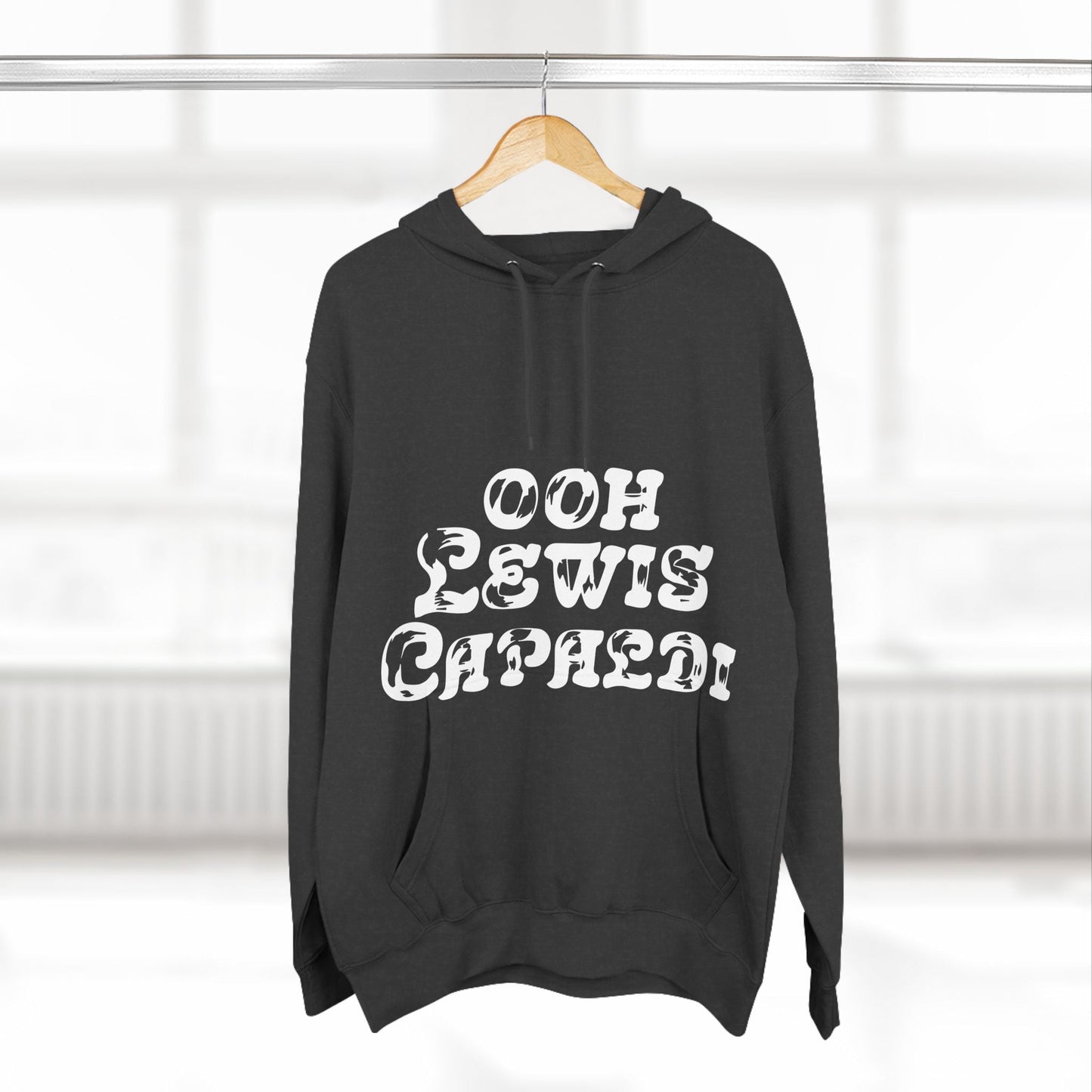 Lewis Capaldi Three-Panel Fleece Hoodie - Ooh Lewis Capaldi