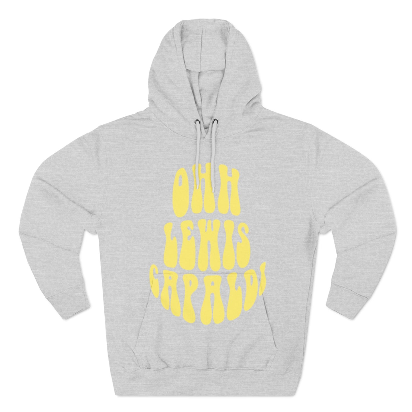 Lewis Capaldi Three-Panel Fleece Hoodie - Ooh Lewis Capaldi