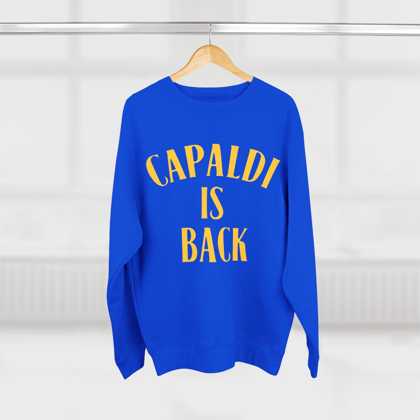 Lewis Capaldi Unisex Crewneck Sweatshirt - Capaldi Is Back