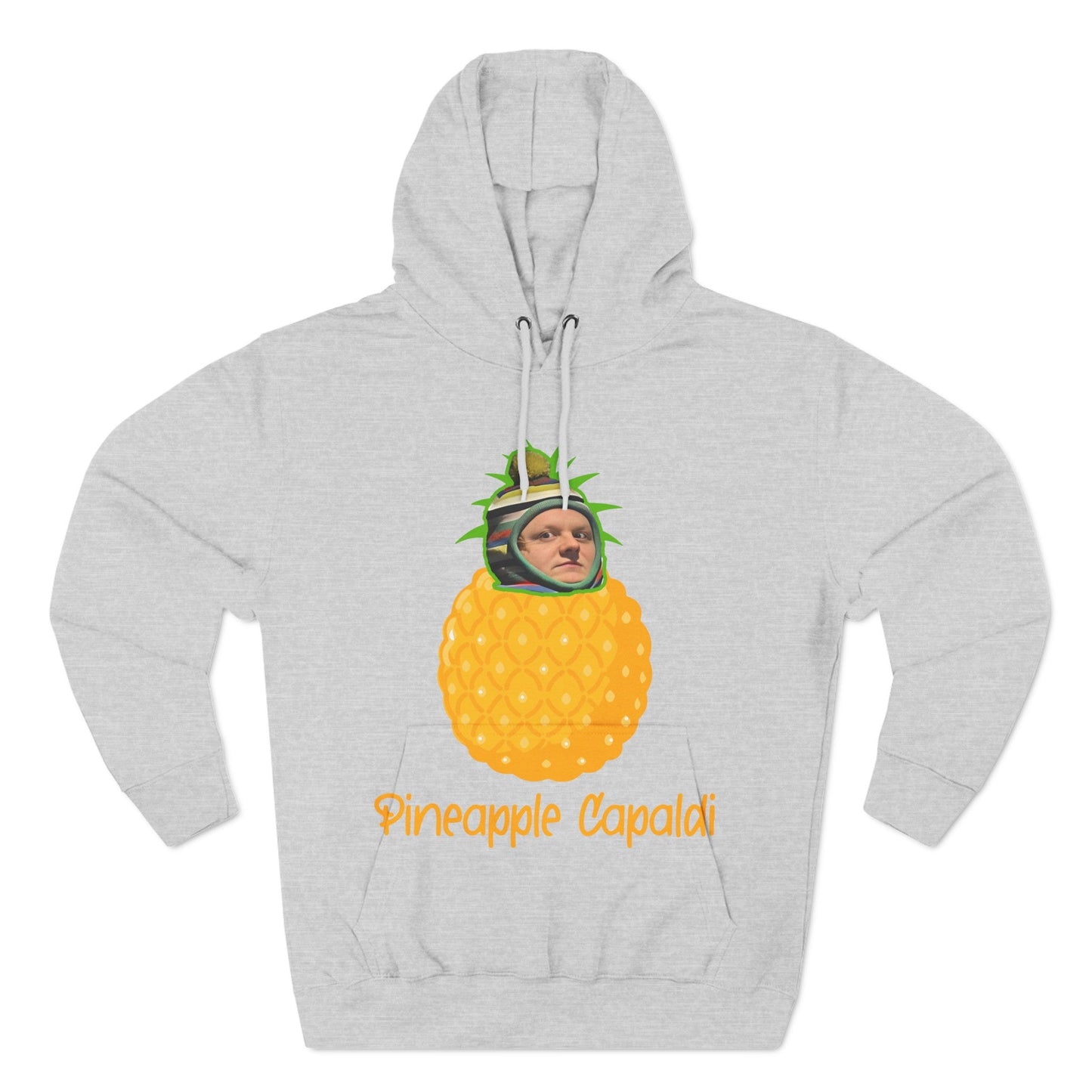 Lewis Capaldi Three-Panel Fleece Hoodie - Pineapple Capaldi