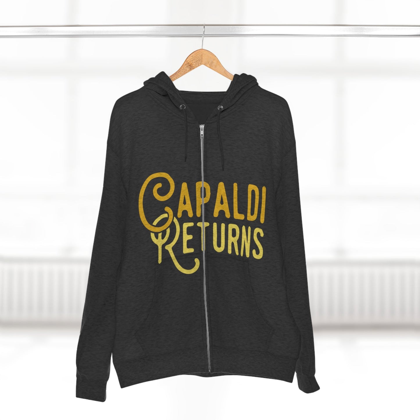 Lewis Capaldi Unisex Zip Hoodie - Capaldi Returns