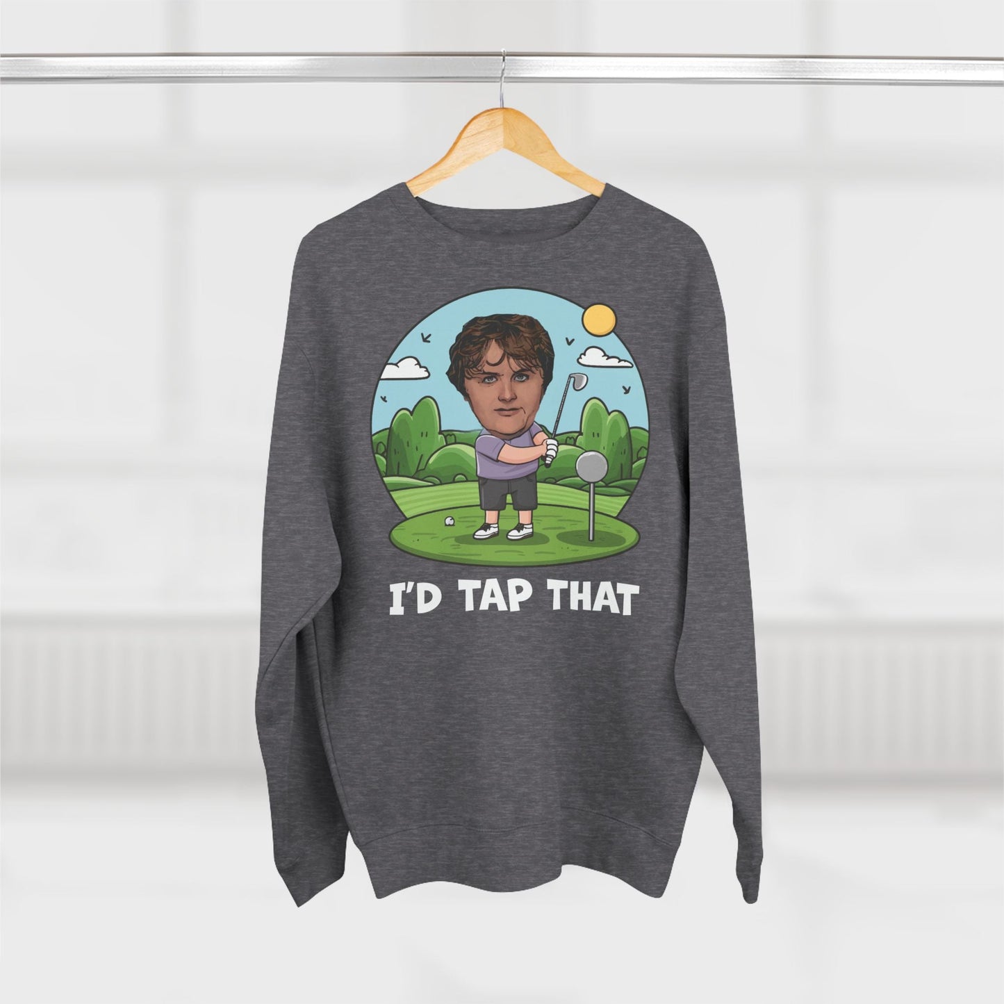 Lewis Capaldi Unisex Crewneck Sweatshirt - Golfing