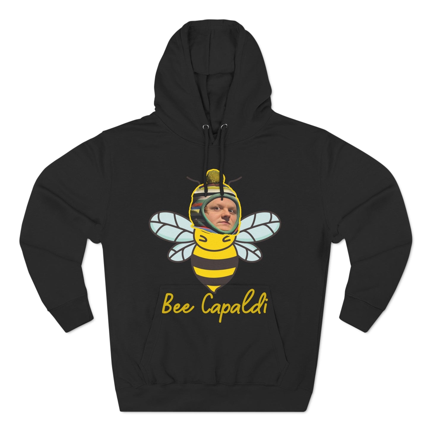 Lewis Capaldi Three-Panel Fleece Hoodie - Bee Capaldi