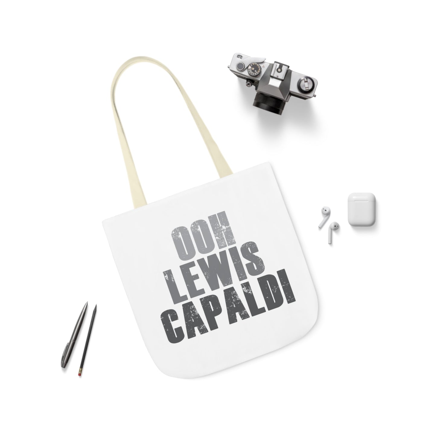 Lewis Capaldi Canvas Tote Bag - Ooh Lewis Capaldi