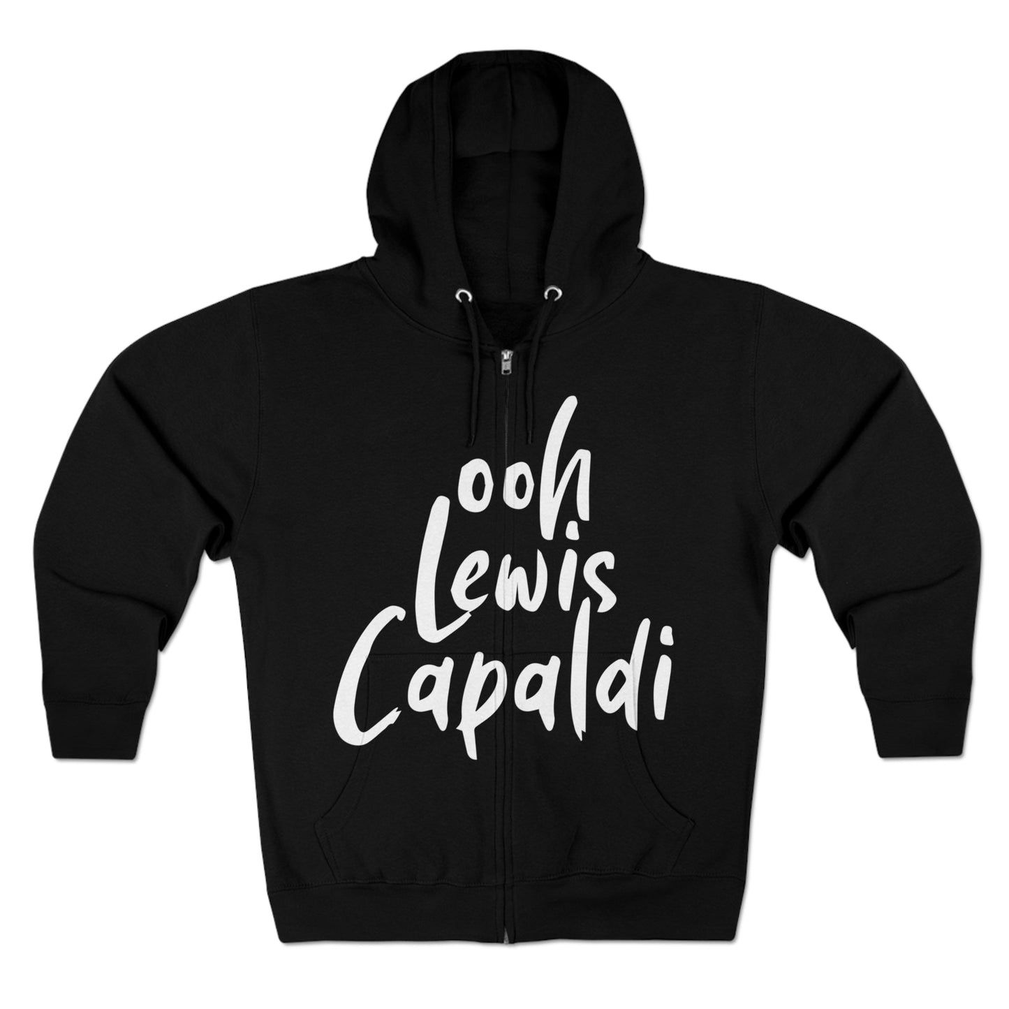 Lewis Capaldi Unisex Zip Hoodie - Ooh Lewis Capaldi