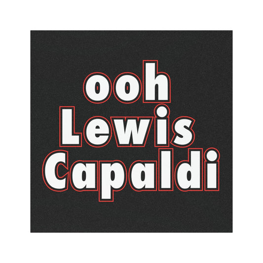 Lewis Capaldi Car Magnets - Ooh Lewis Capaldi