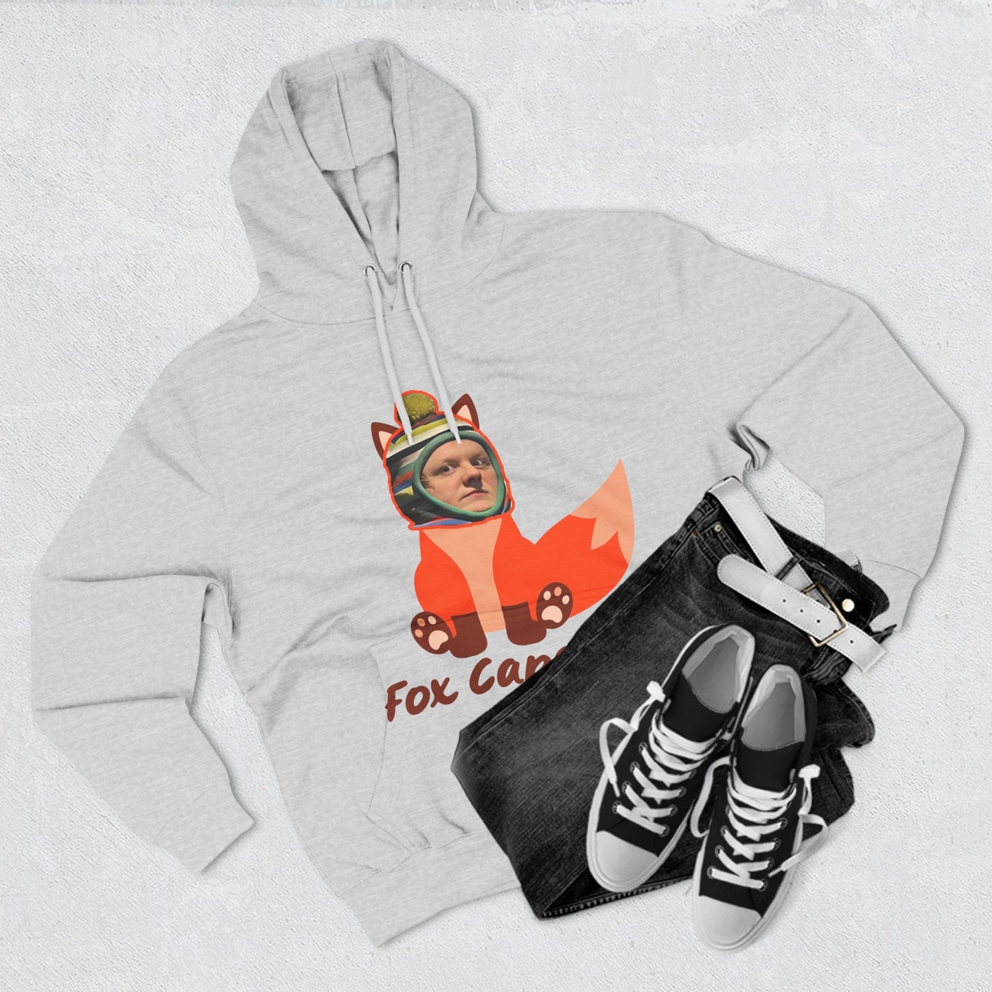 Lewis Capaldi Three-Panel Fleece Hoodie - Fox Capaldi