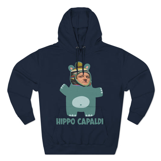 Lewis Capaldi Three-Panel Fleece Hoodie - Hippo Capaldi