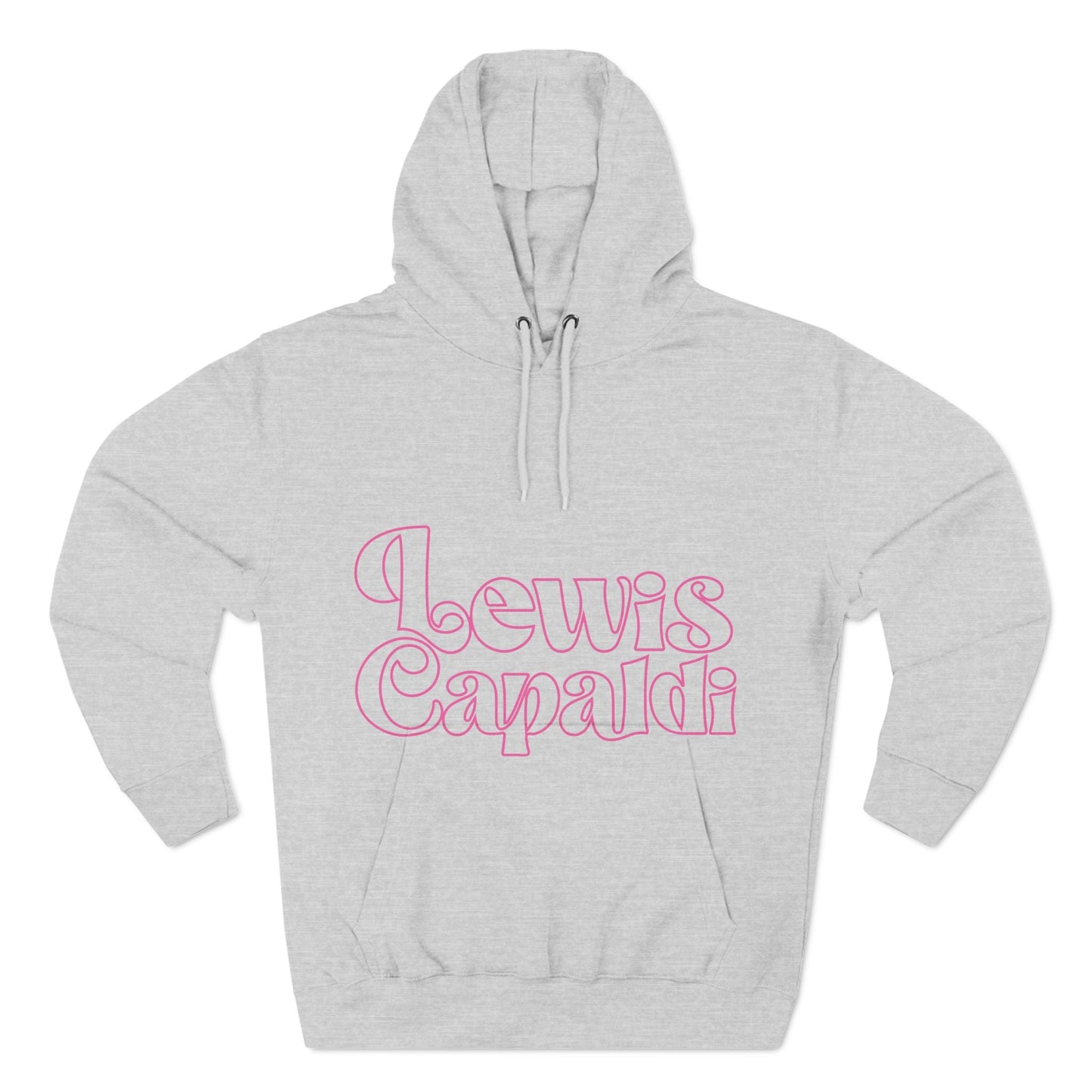 Lewis Capaldi Three-Panel Fleece Hoodie - Writing