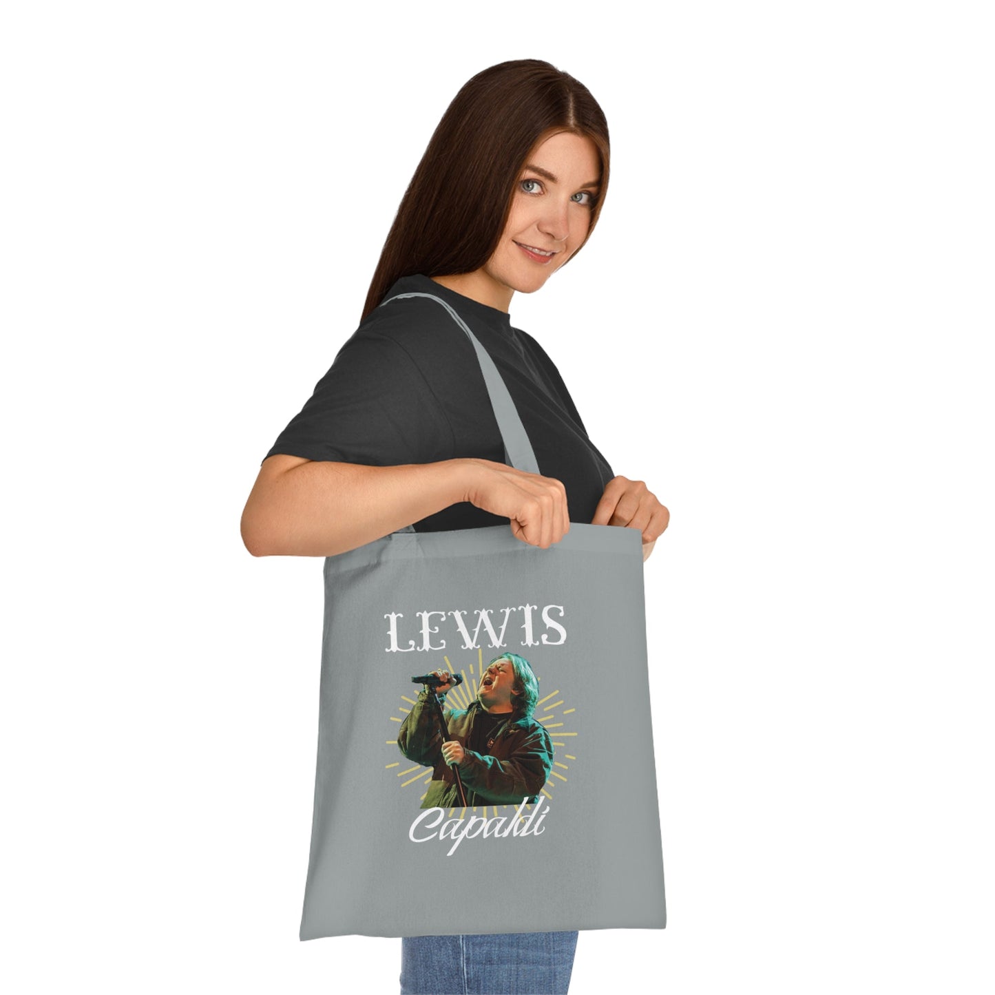 Lewis Capaldi Cotton Tote Bag - Graphic