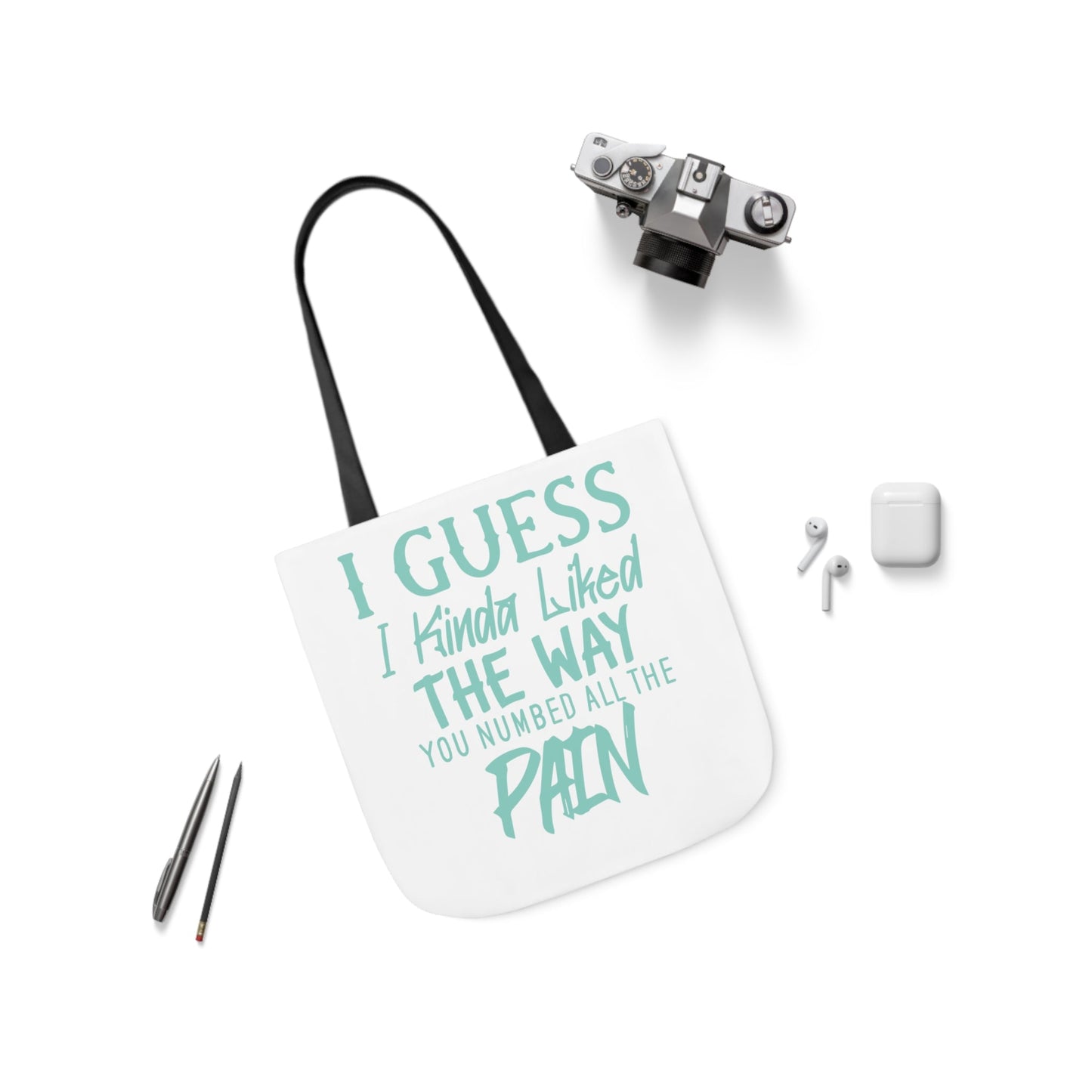 Lewis Capaldi Canvas Tote Bag - Lyrics