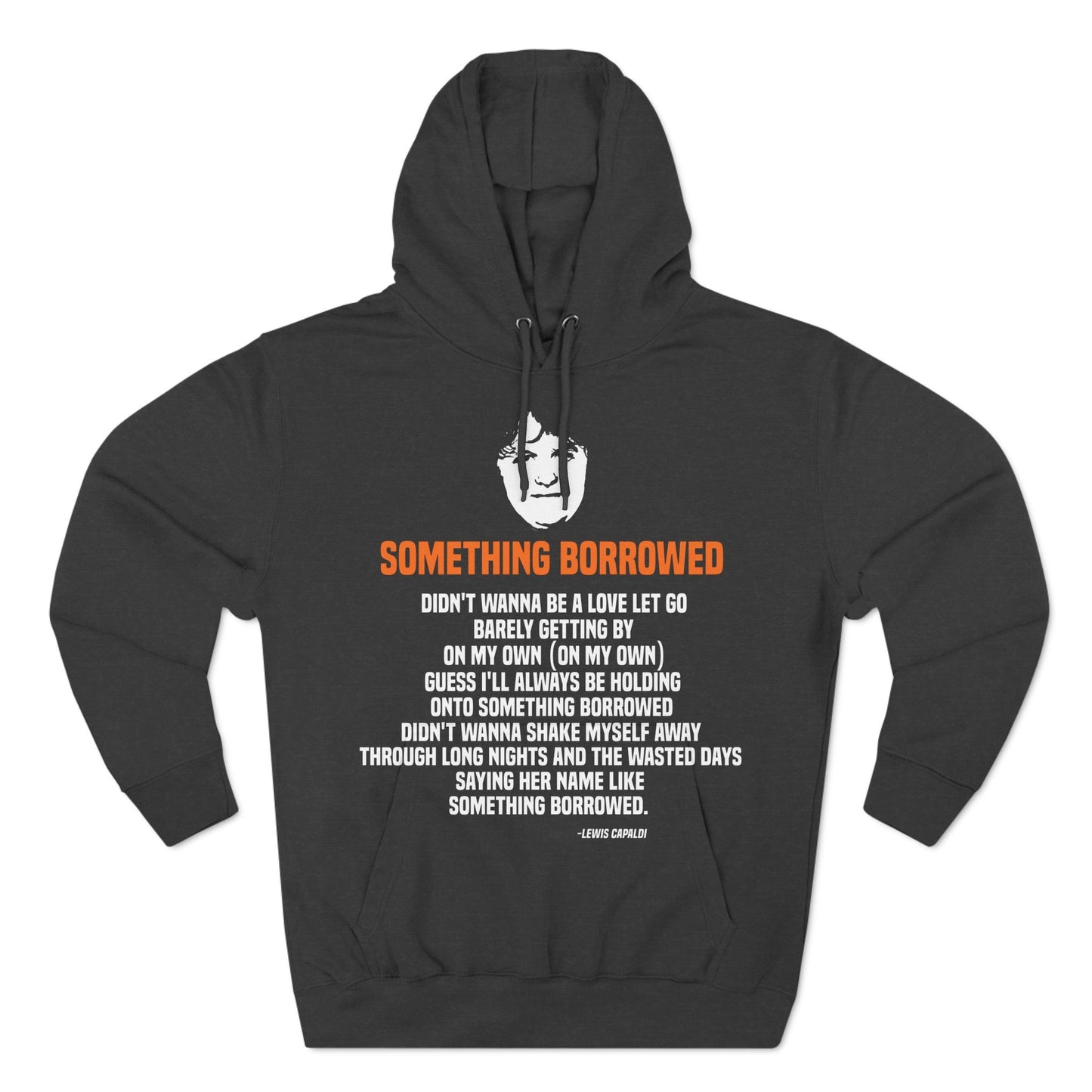 Lewis Capaldi Three-Panel Fleece Hoodie - Something Borrowed