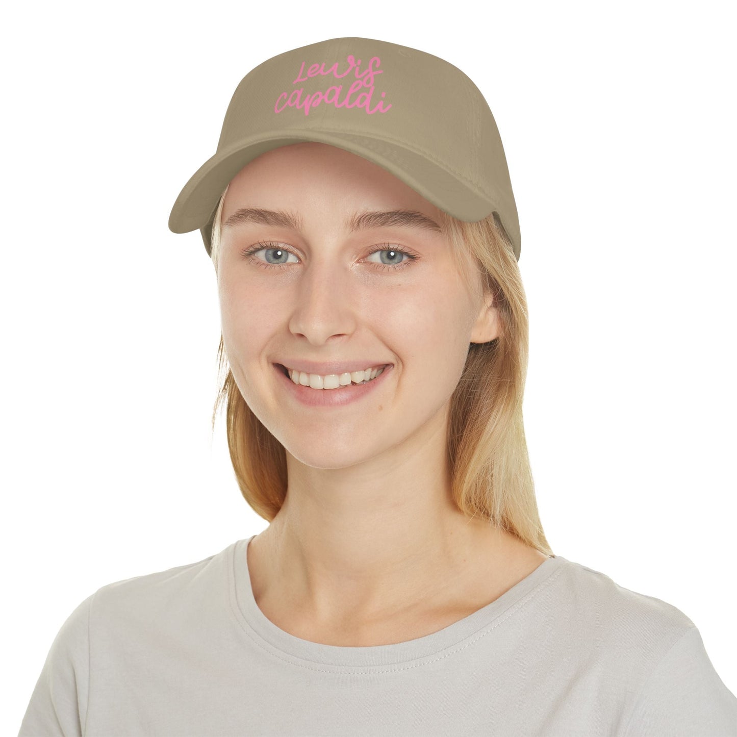 Lewis Capaldi Low Profile Baseball Hat - Writing