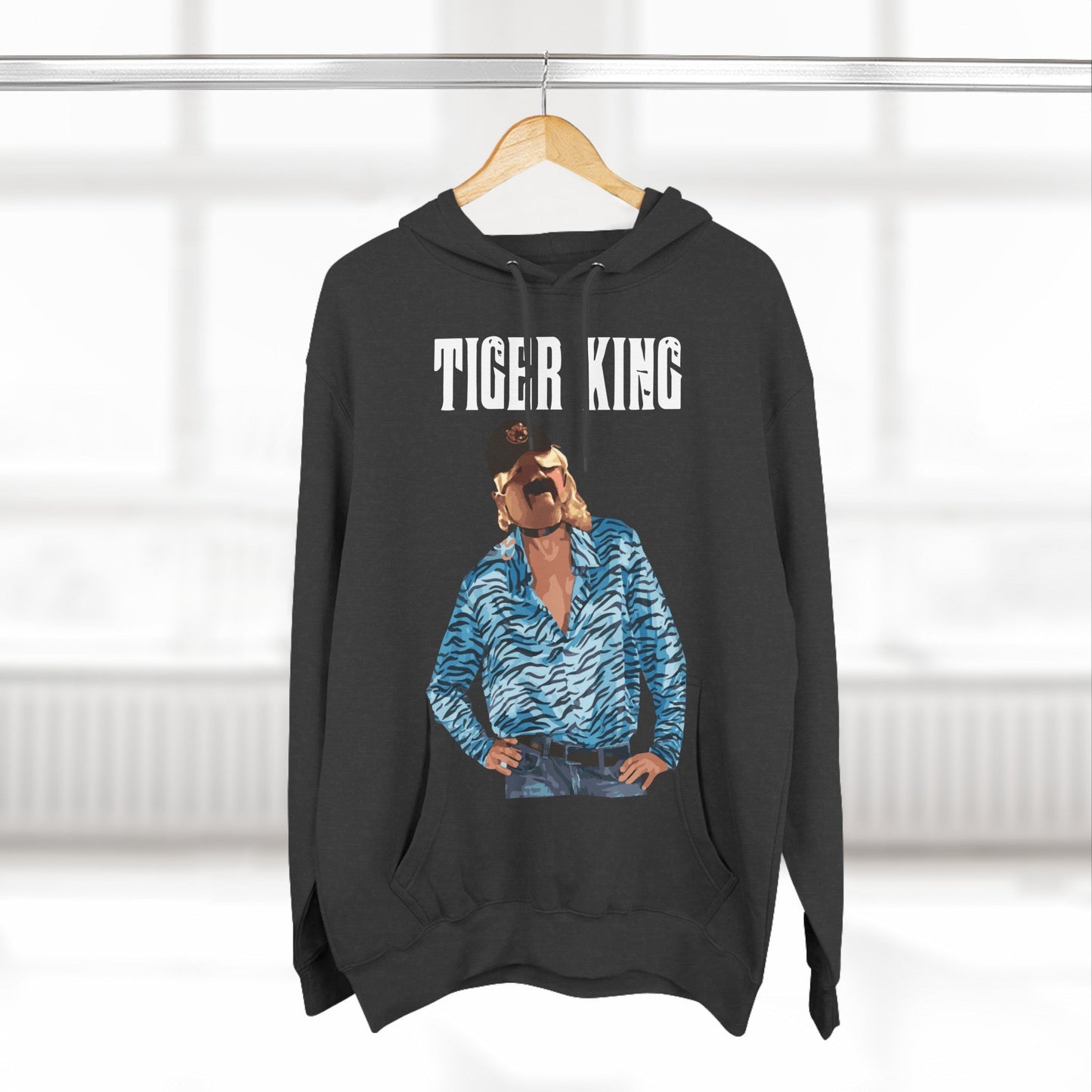 Lewis Capaldi Three-Panel Fleece Hoodie - Tiger King