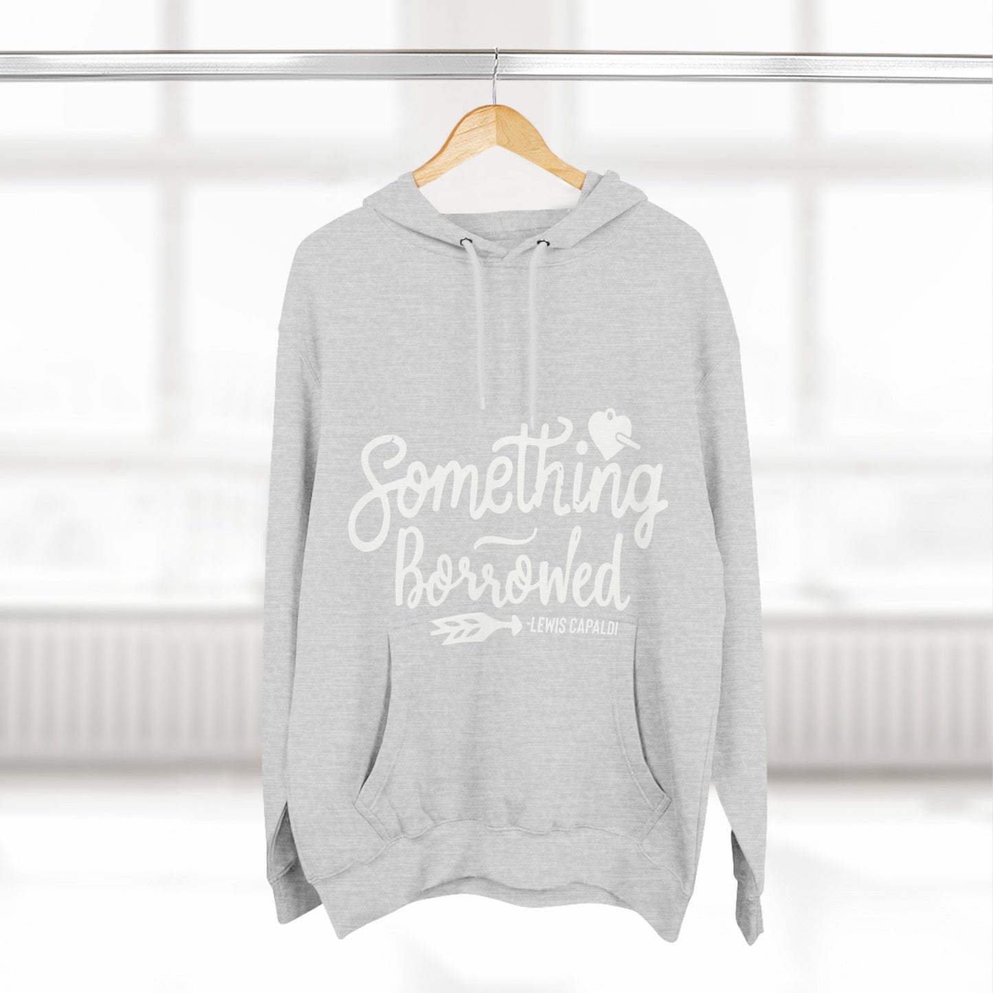 Lewis Capaldi Three-Panel Fleece Hoodie - Something Borrowed