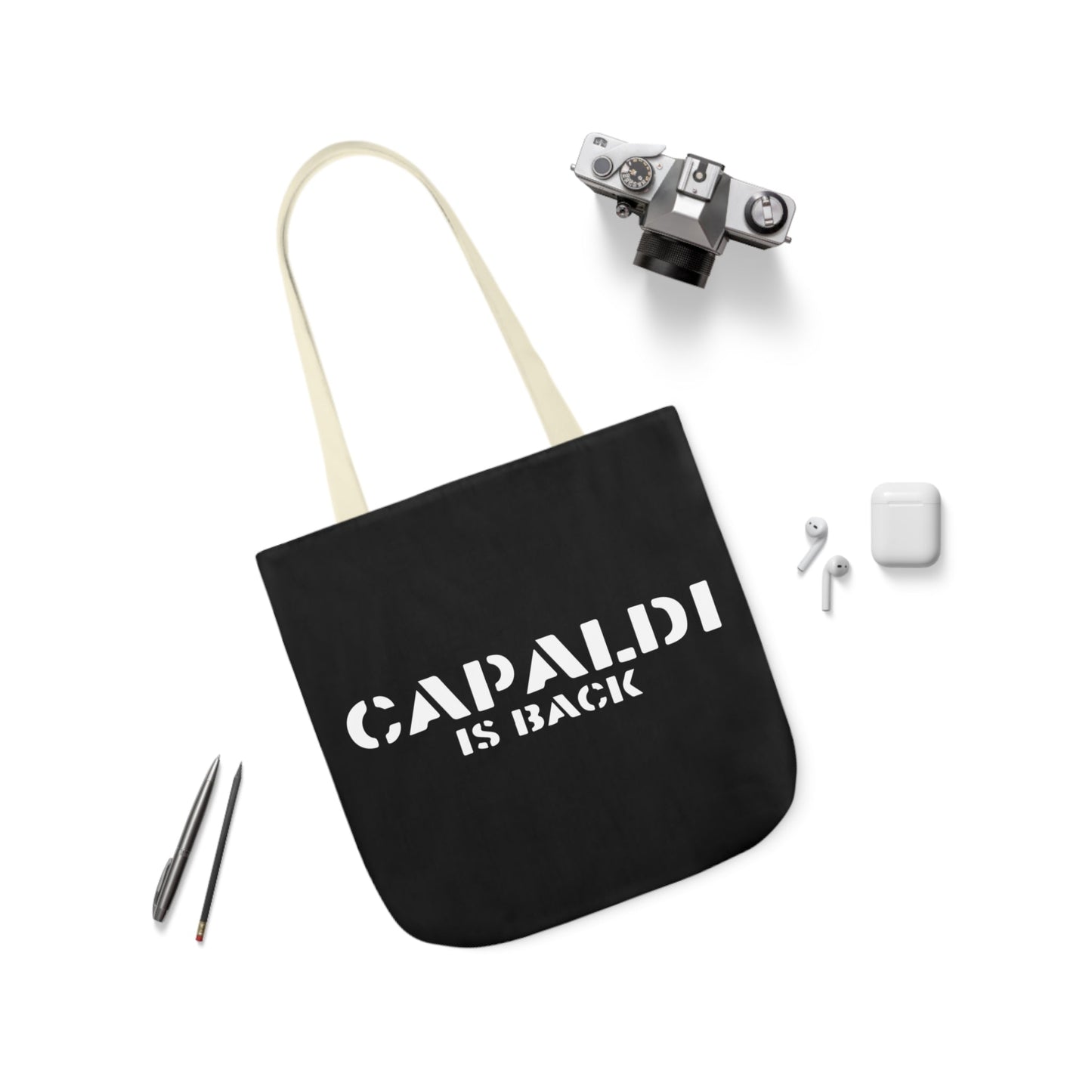 Lewis Capaldi Canvas Tote Bag - Capaldi is back