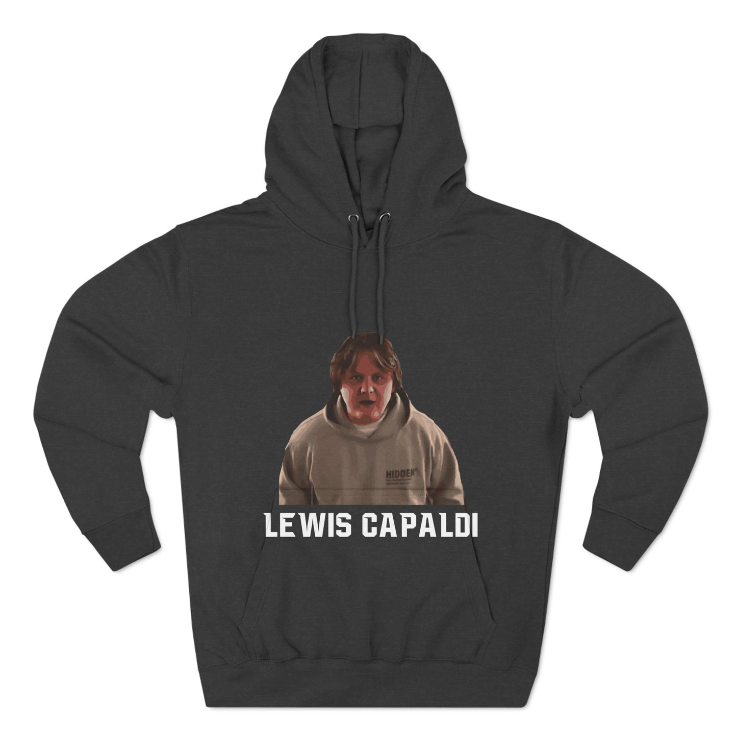 Lewis Capaldi Three-Panel Fleece Hoodie - Graphic