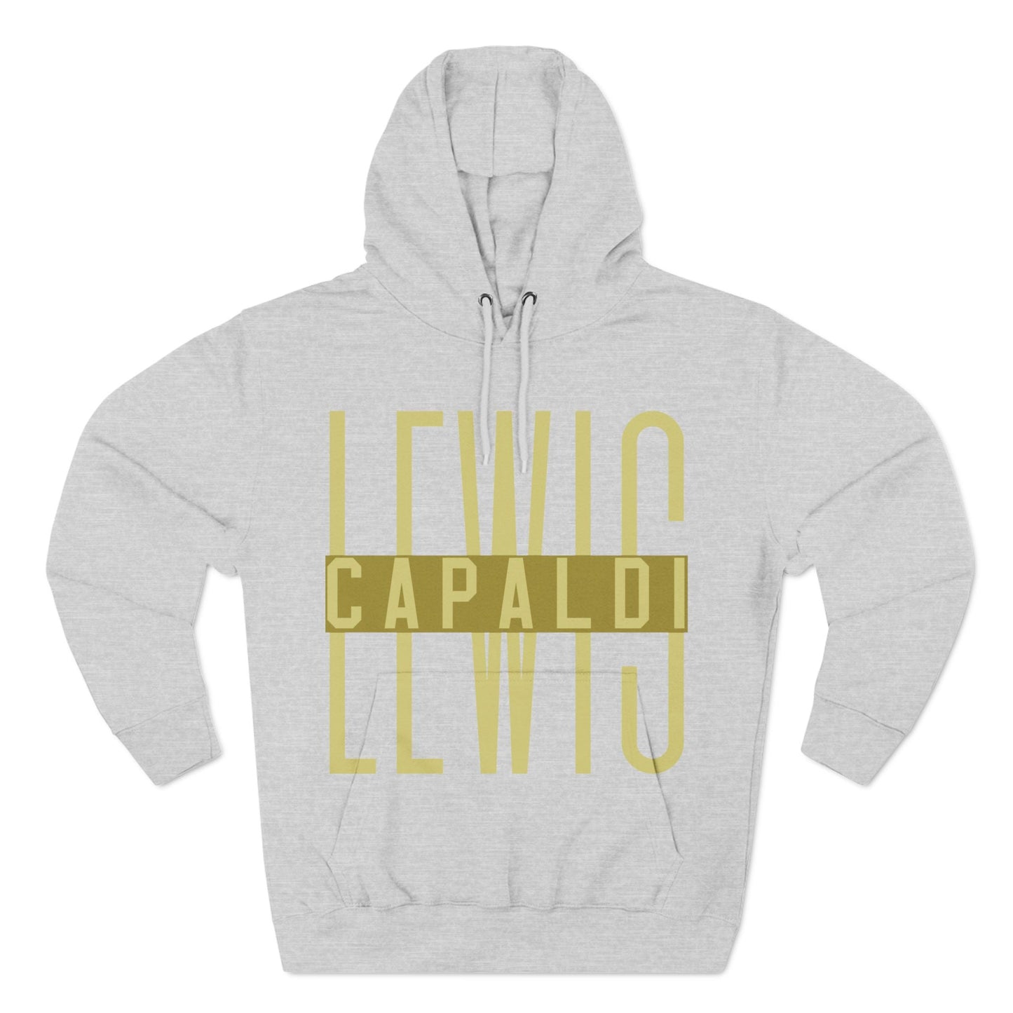 Lewis Capaldi Three-Panel Fleece Hoodie - Writing