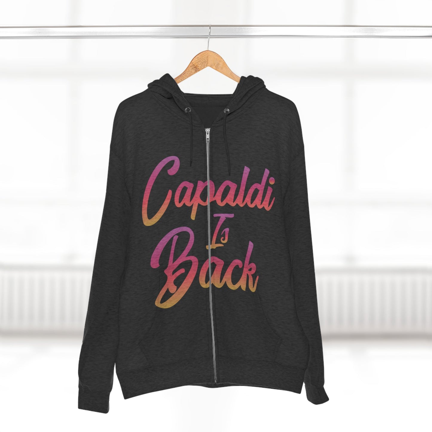 Lewis Capaldi Unisex Zip Hoodie - Capaldi is back