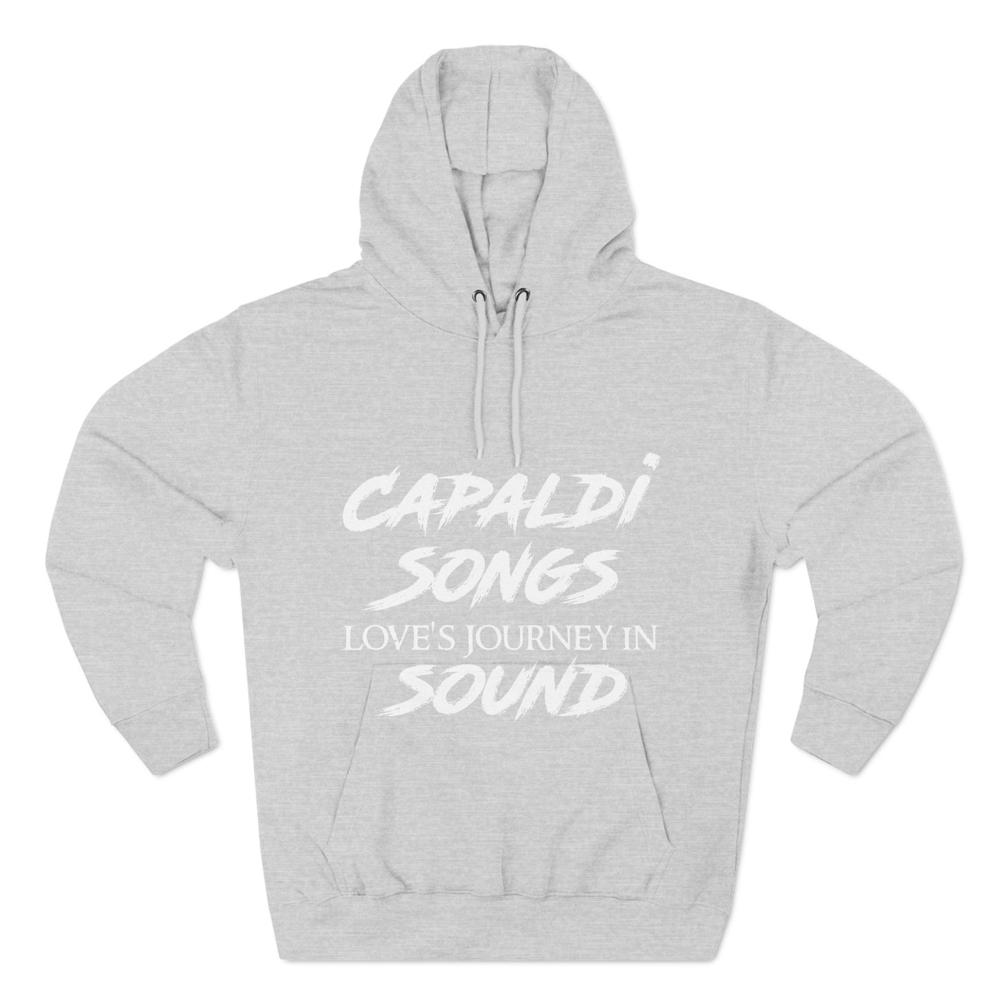 Lewis Capaldi Three-Panel Fleece Hoodie - Capaldi Songs