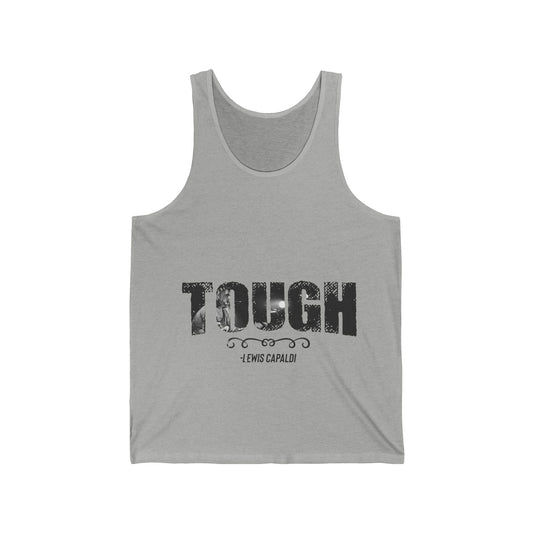 Lewis Capaldi Unisex Jersey Tank Top - Tough