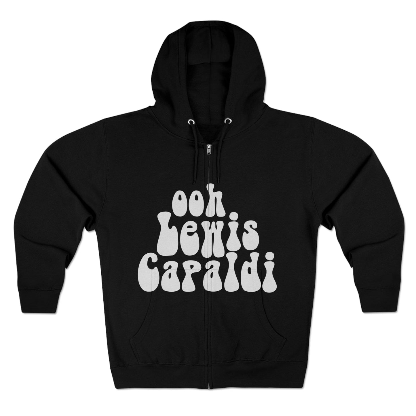 Lewis Capaldi Unisex Zip Hoodie - Ooh Lewis Capaldi