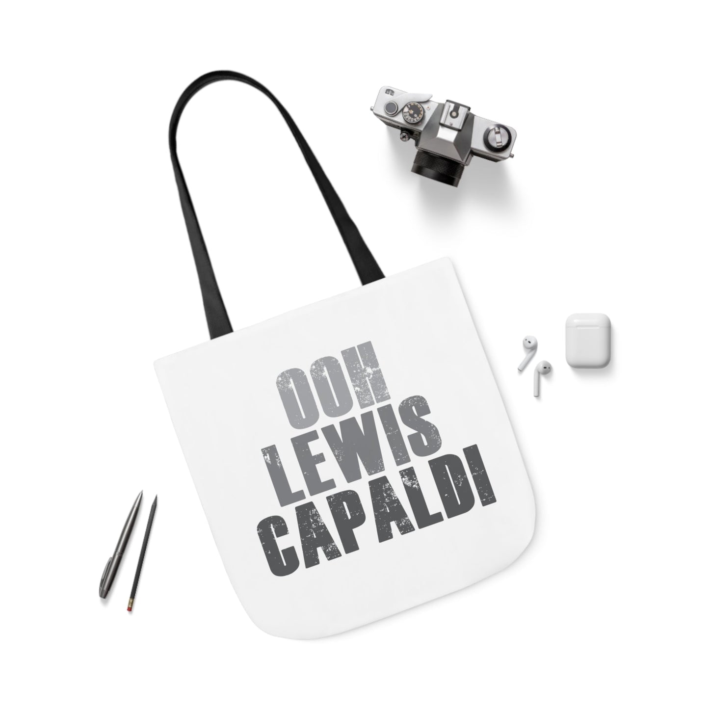 Lewis Capaldi Canvas Tote Bag - Ooh Lewis Capaldi