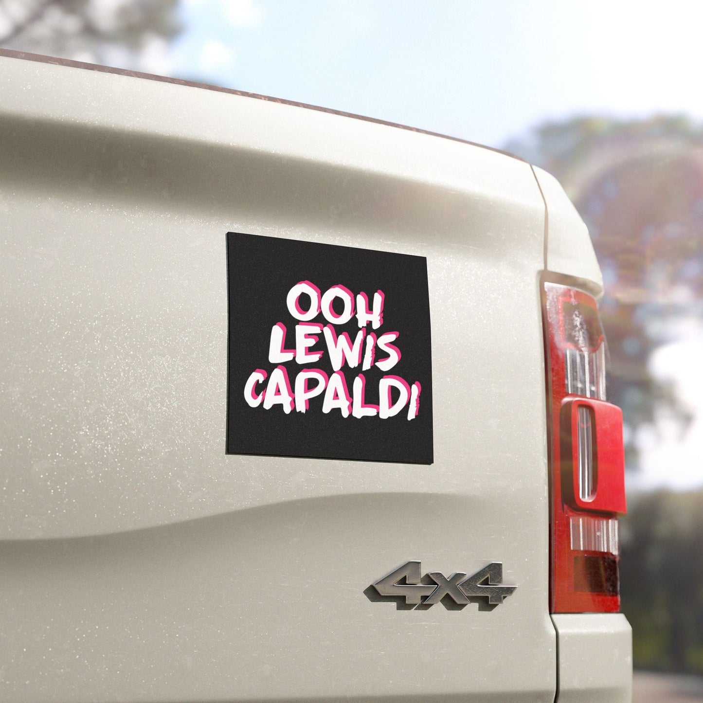 Lewis Capaldi Car Magnets - Ooh Lewis Capaldi