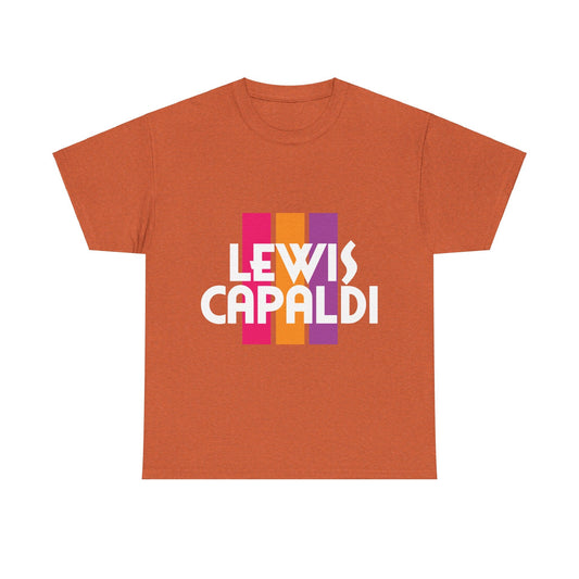 Lewis Capaldi Unisex Heavy Cotton Tee - Writing