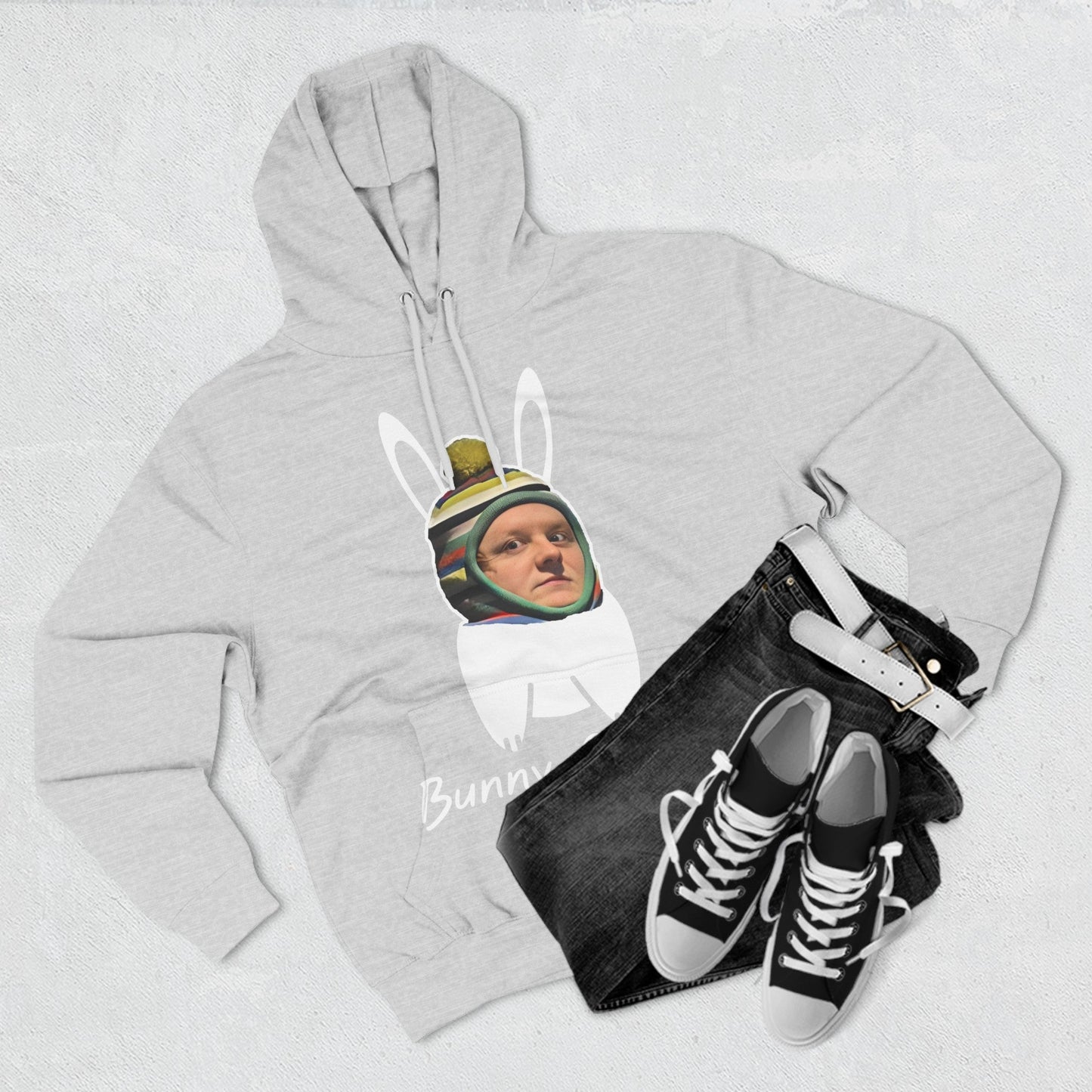 Lewis Capaldi Three-Panel Fleece Hoodie - Bunny Capaldi