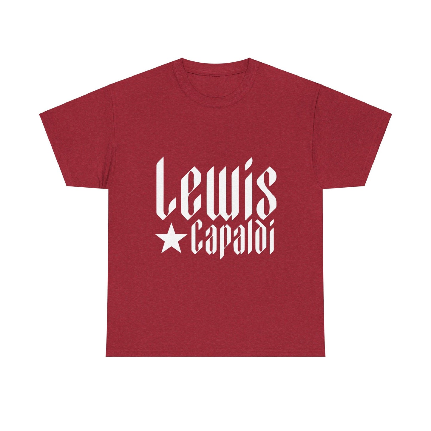 Lewis Capaldi Unisex Heavy Cotton Tee - Writing